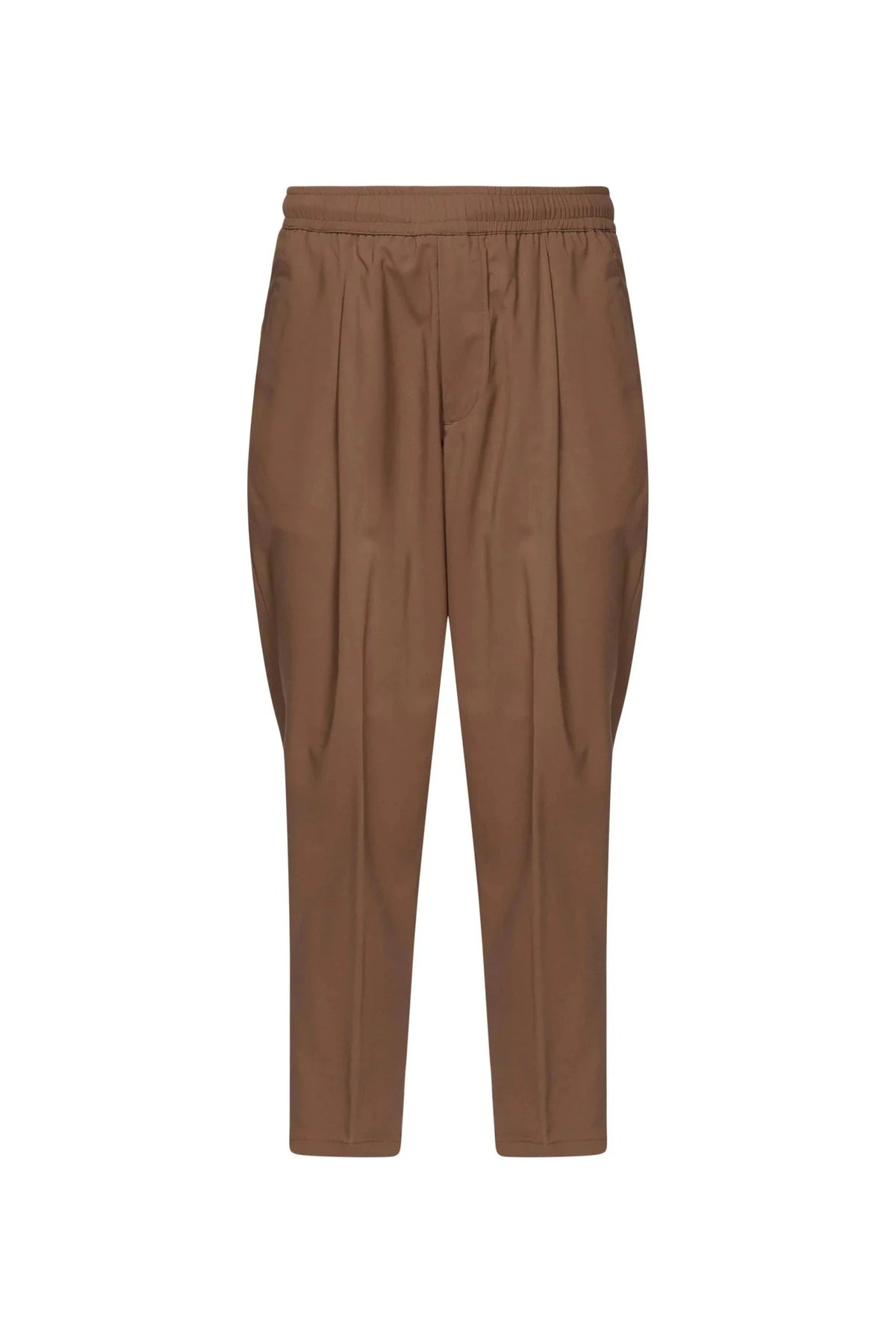 Fresh trousers | Brown - Giuliano Galiano | Handcrafted Luxury Sneakers Made In Italy
