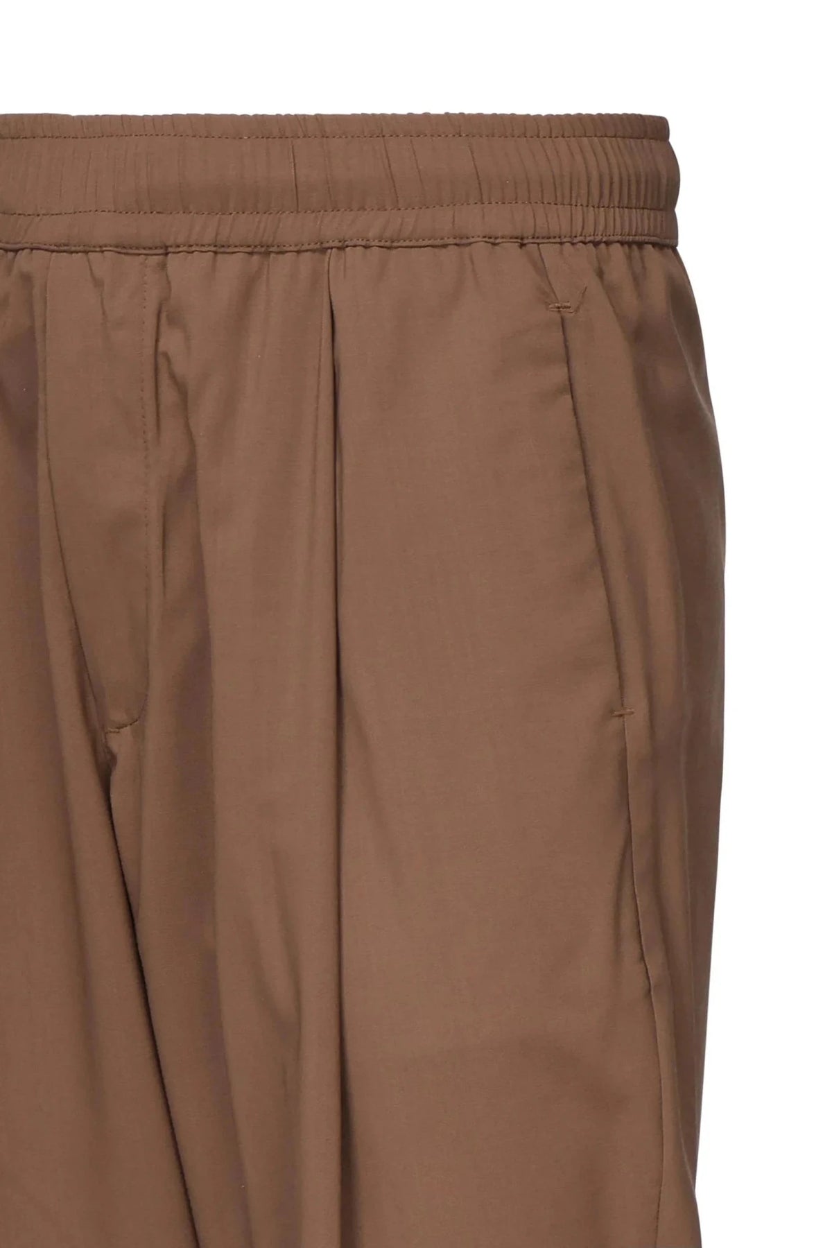 Fresh trousers | Brown - Giuliano Galiano | Handcrafted Luxury Sneakers Made In Italy