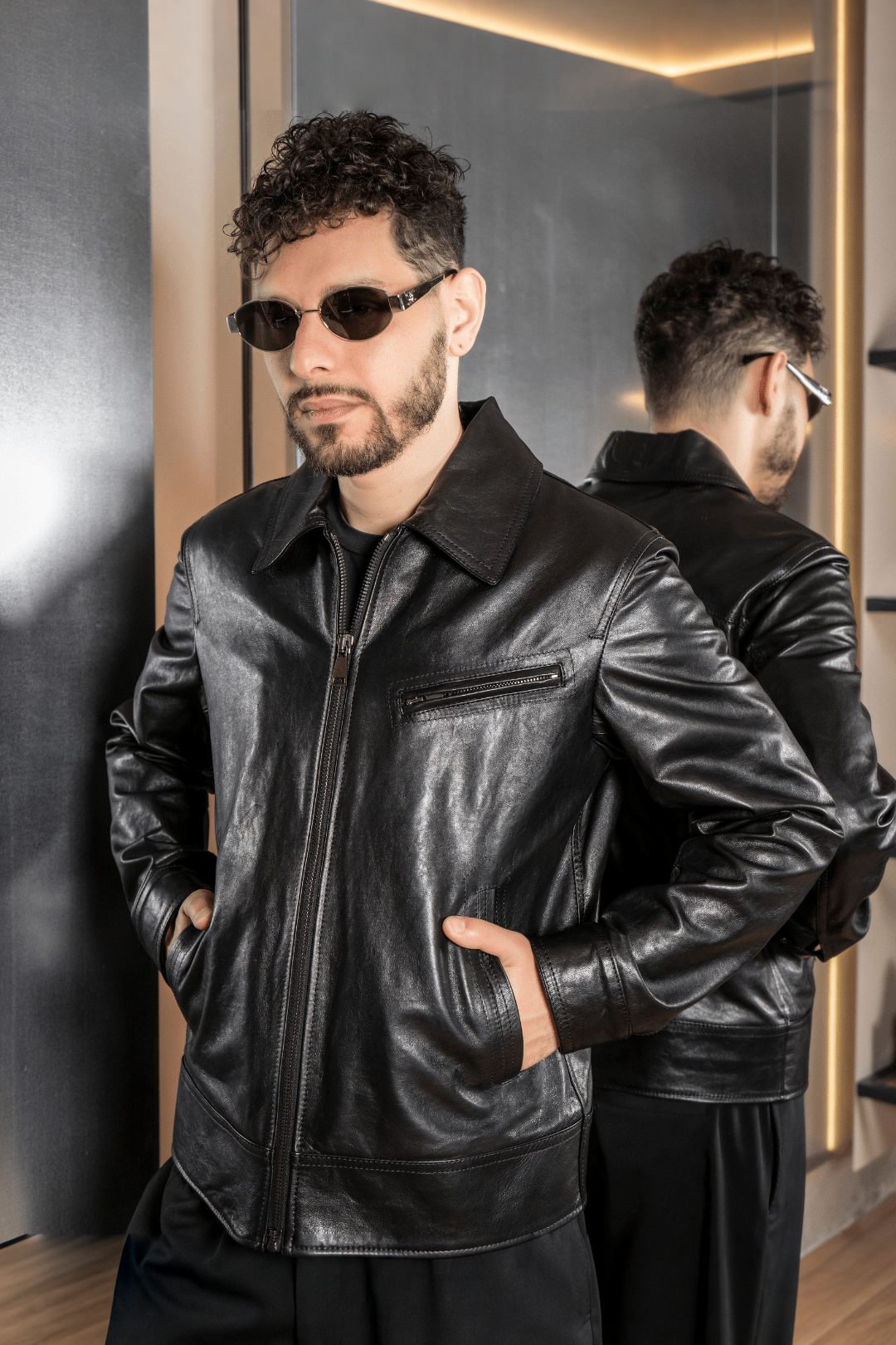 Go Hard Jacket - Giuliano Galiano | Handcrafted Luxury Sneakers Made In Italy