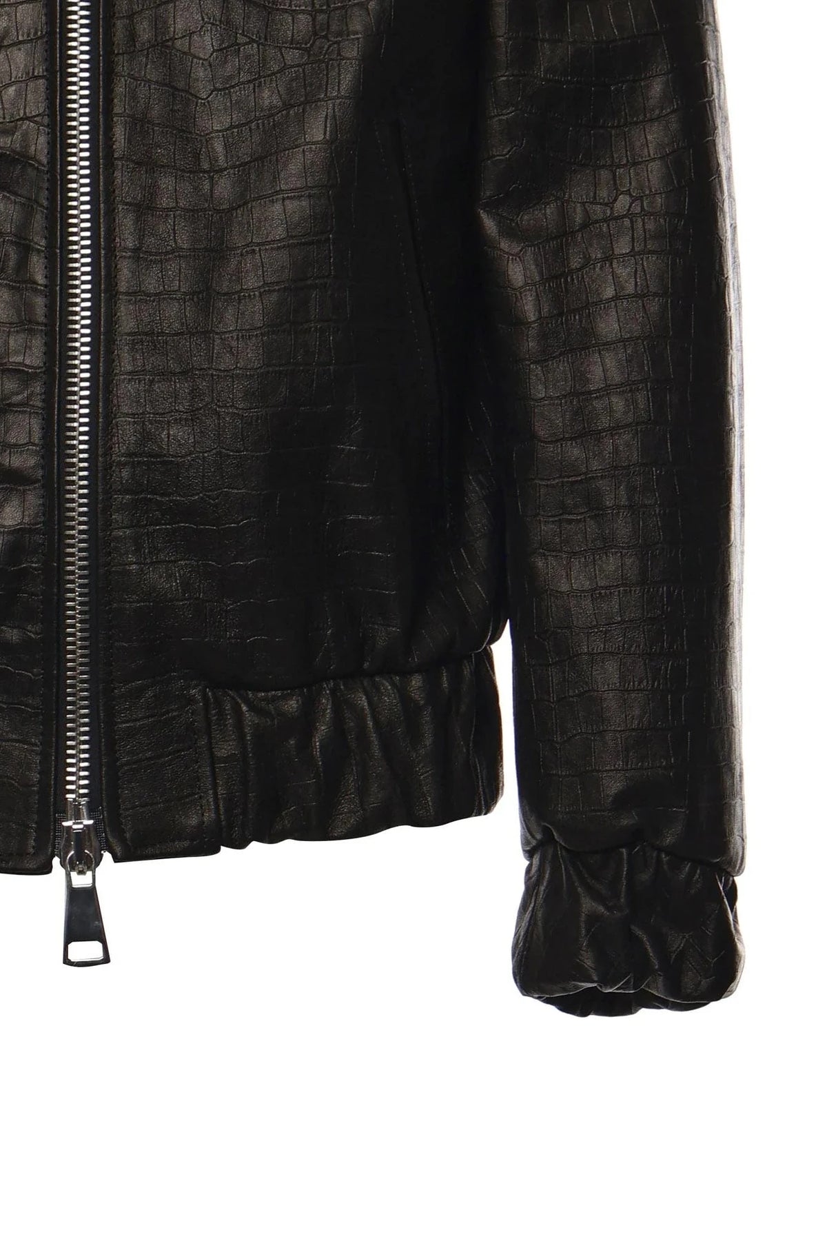 Go Hard Leather Jacket - Giuliano Galiano | Handcrafted Luxury Sneakers Made In Italy