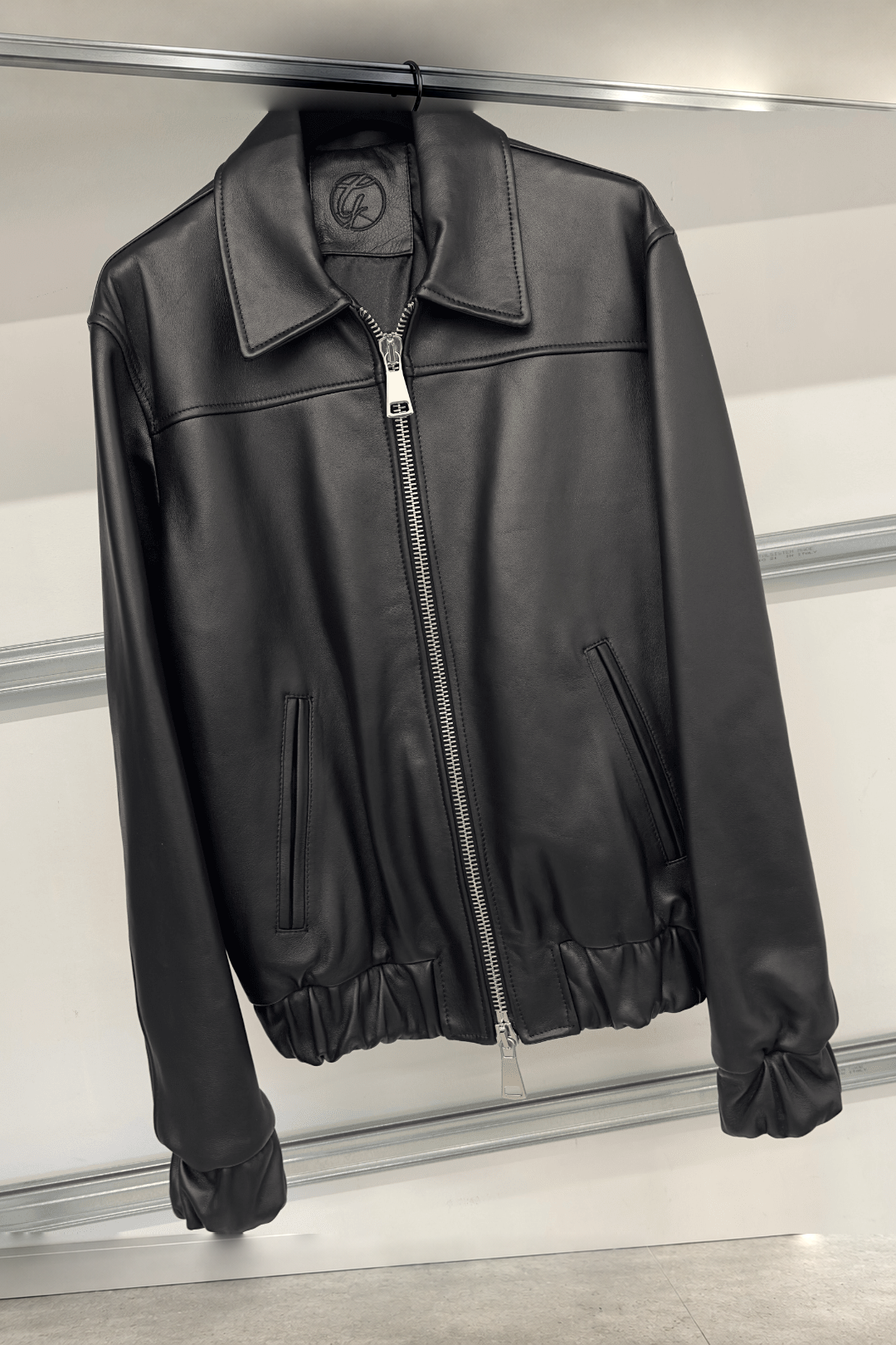 Go Hard Leather Jacket - Giuliano Galiano | Handcrafted Luxury Sneakers Made In Italy