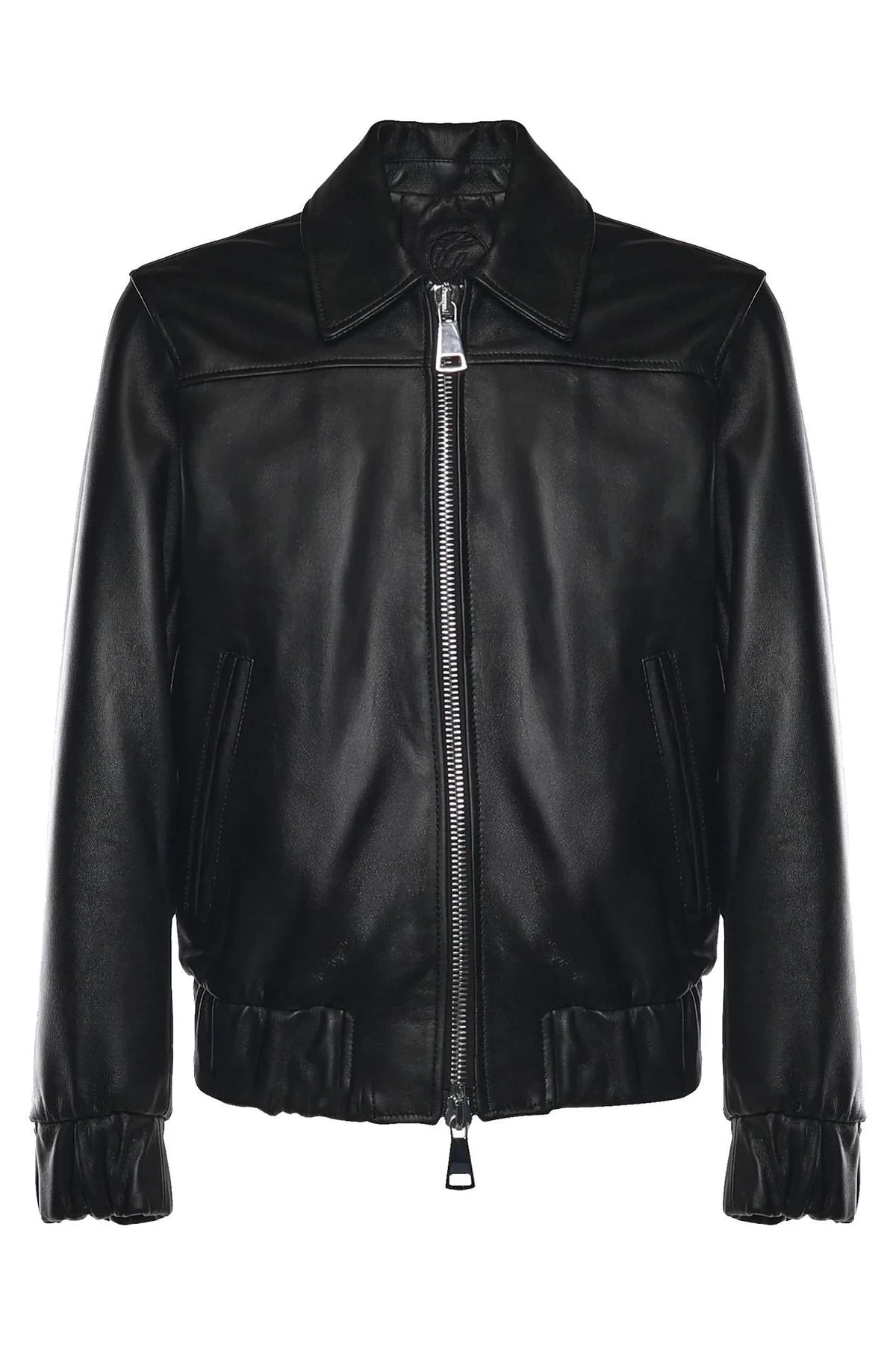 Go Hard Leather Jacket - Giuliano Galiano | Handcrafted Luxury Sneakers Made In Italy