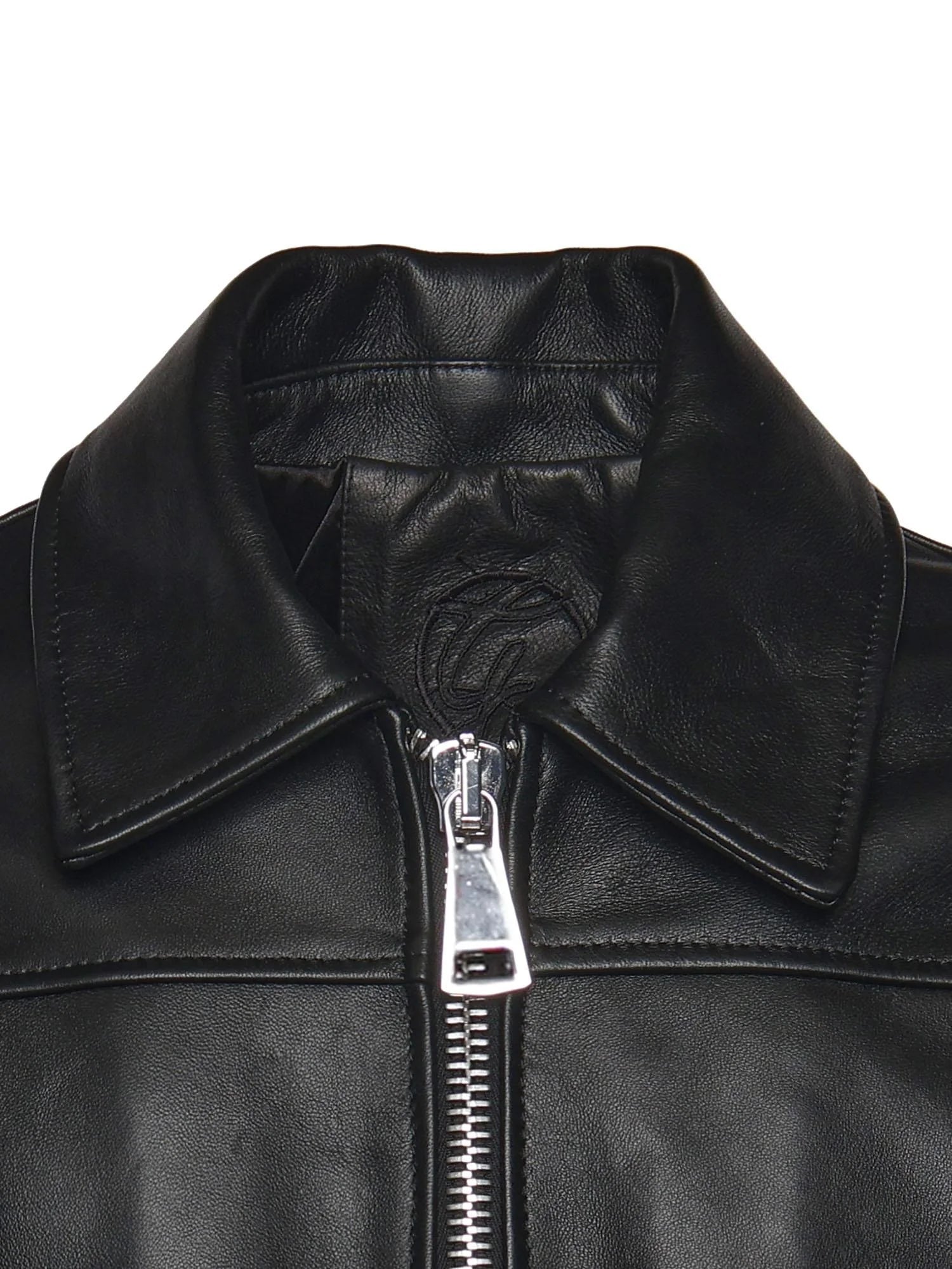 Go Hard Leather Jacket - Giuliano Galiano | Handcrafted Luxury Sneakers Made In Italy