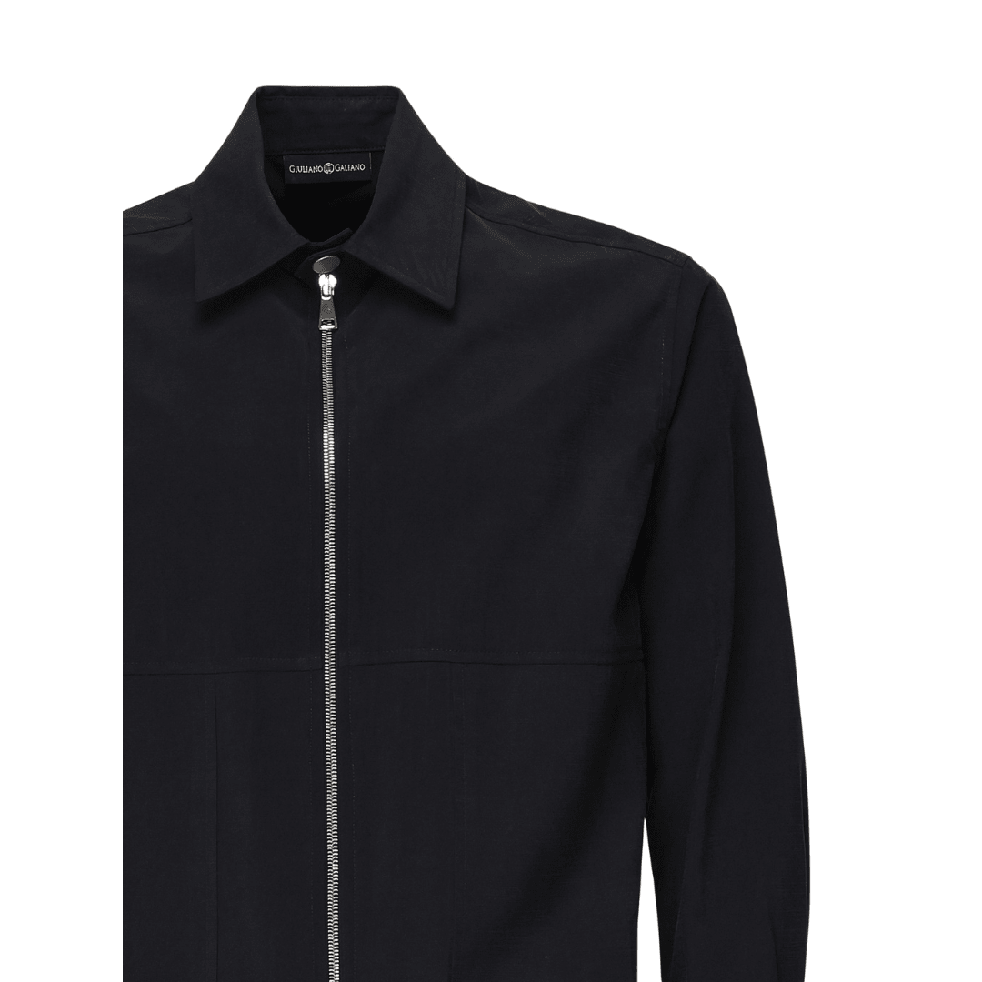 Horse Shirt | Dark blue - Giuliano Galiano | Handcrafted Luxury Sneakers Made In Italy