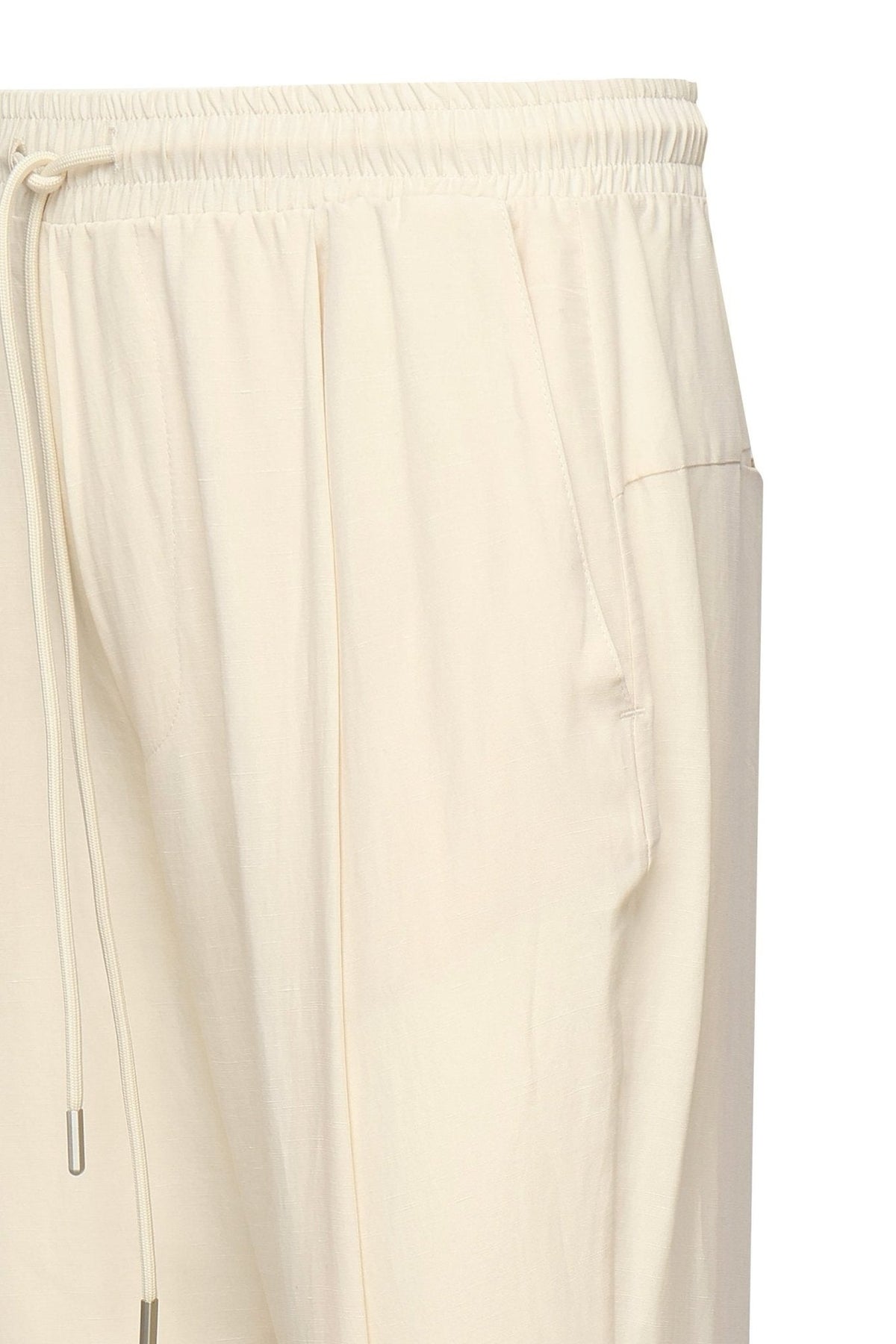 Hyena Pants | Beige - Giuliano Galiano | Handcrafted Luxury Sneakers Made In Italy