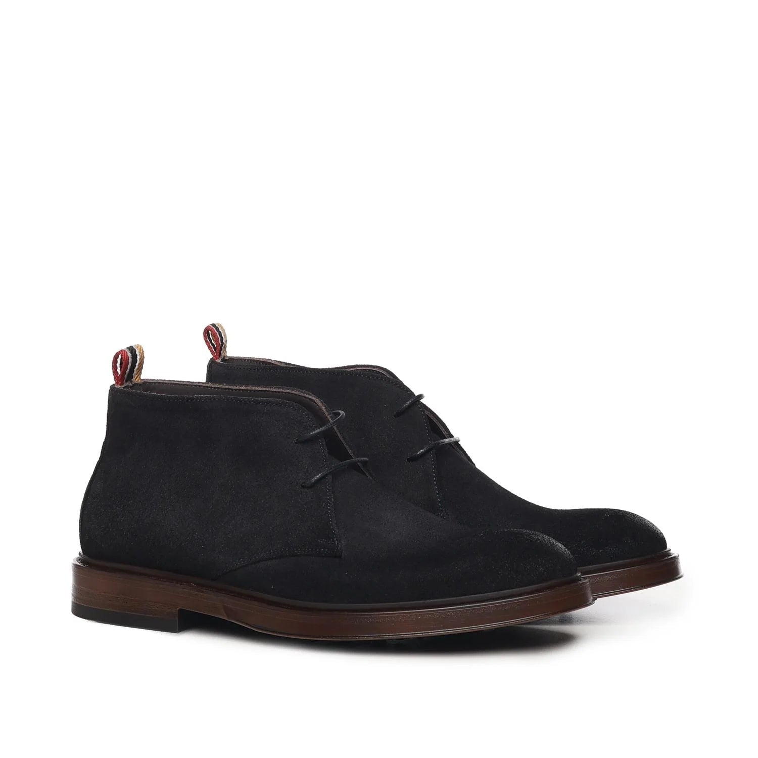 Super lace-ups | Black | Suede