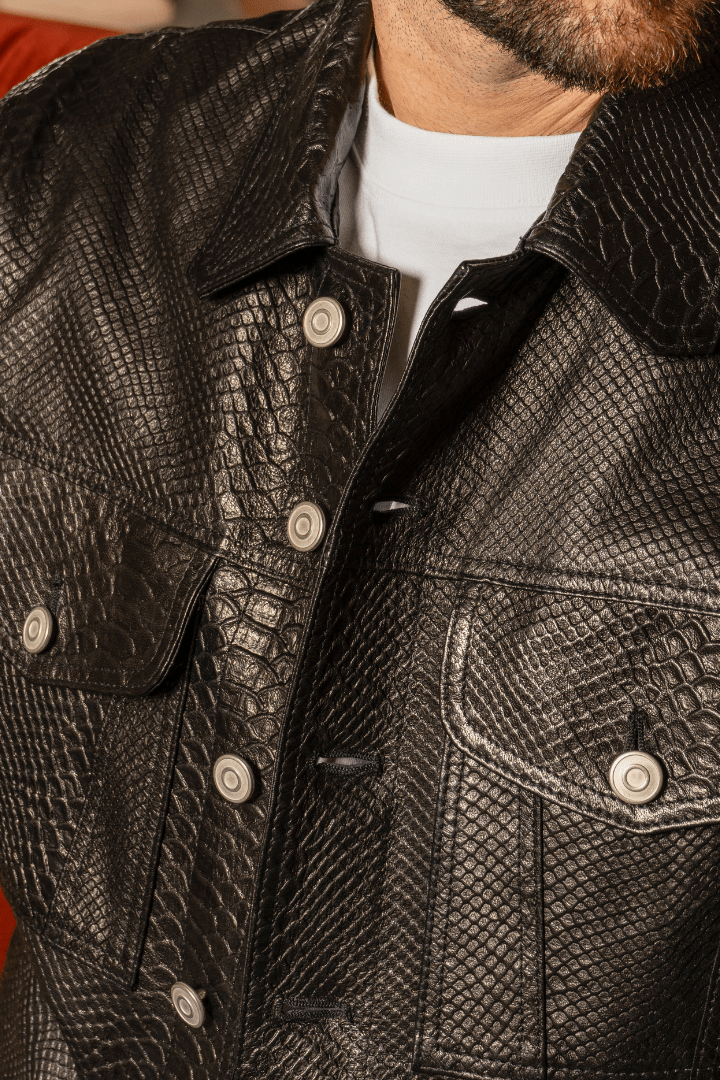 Jacket Python - Giuliano Galiano | Handcrafted Luxury Sneakers Made In Italy