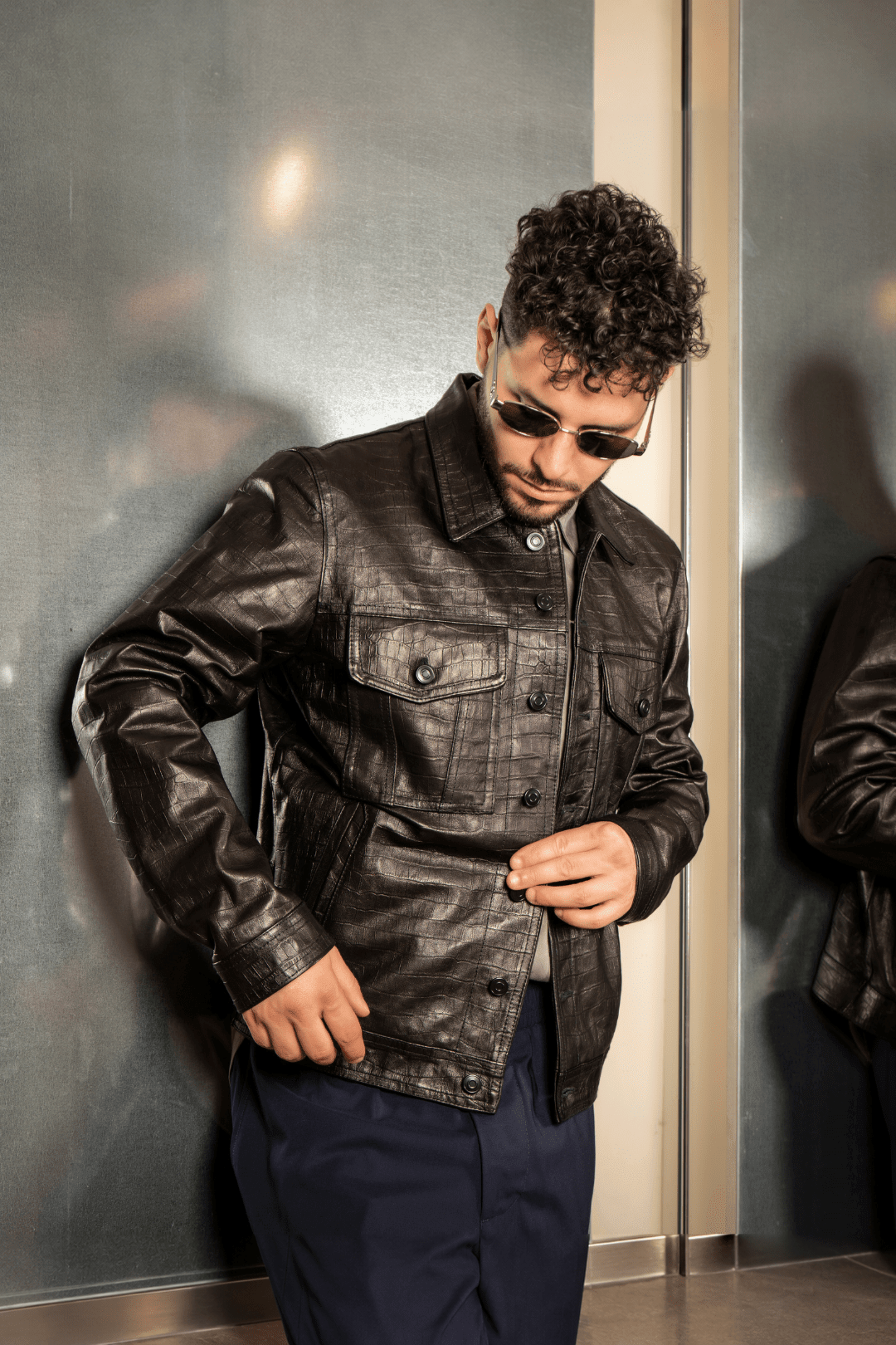 Julius Caesar Jacket | Croc - Giuliano Galiano | Handcrafted Luxury Sneakers Made In Italy