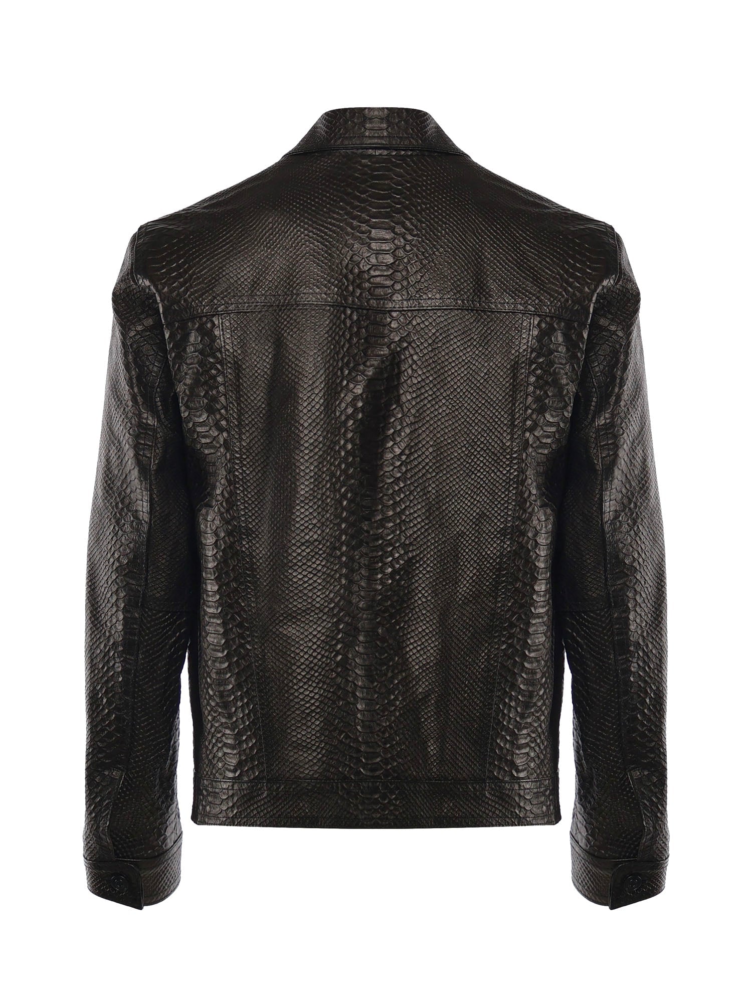 Julius Caesar leather jacket - Giuliano Galiano | Handcrafted Luxury Sneakers Made In Italy