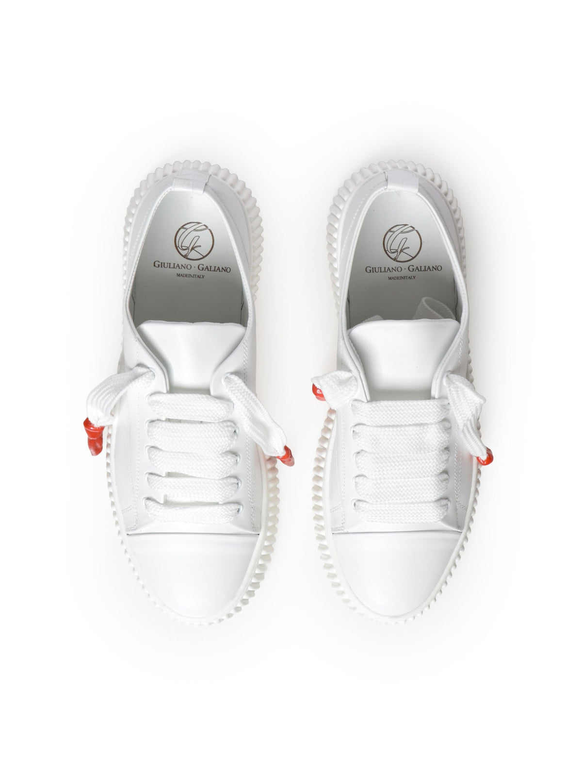 JUMBO | WHITE - Giuliano Galiano | Handcrafted Luxury Sneakers Made In Italy
