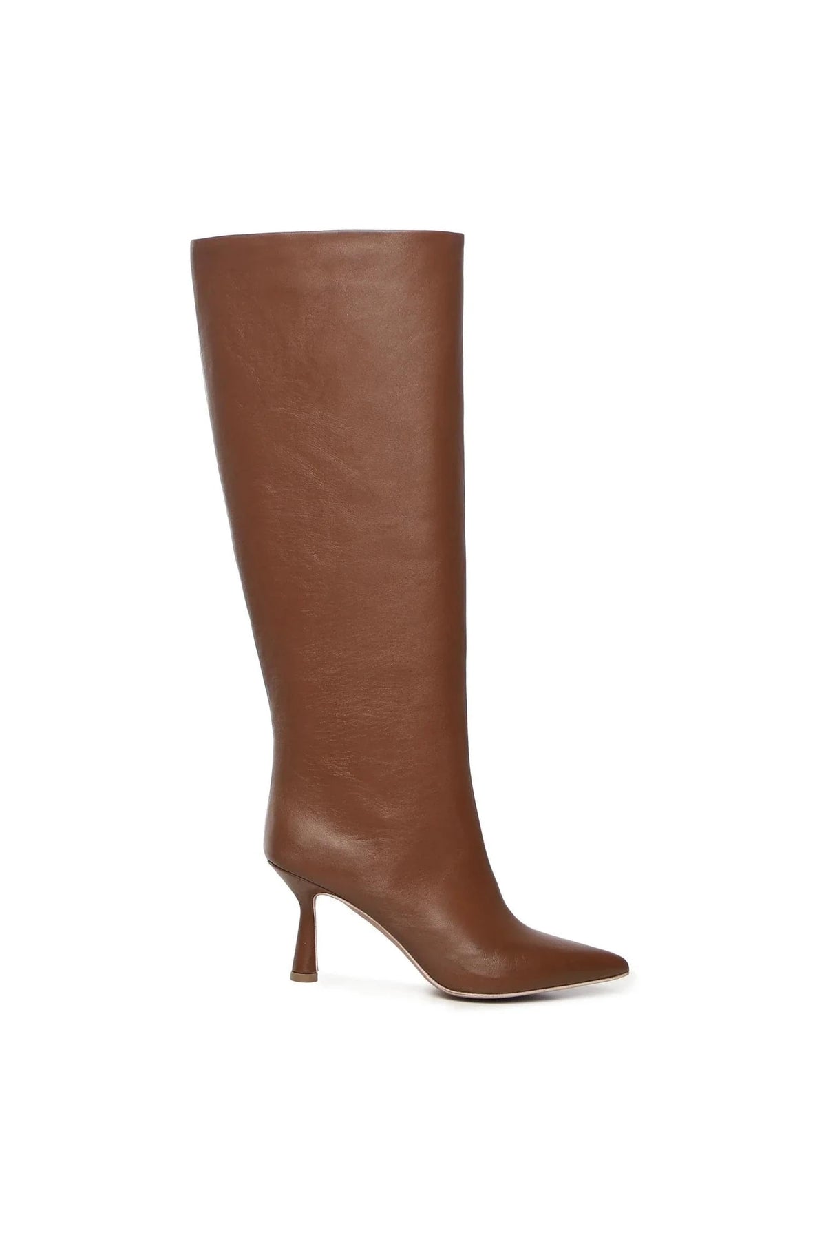 Lisa Boots | Camel - Giuliano Galiano | Handcrafted Luxury Sneakers Made In Italy