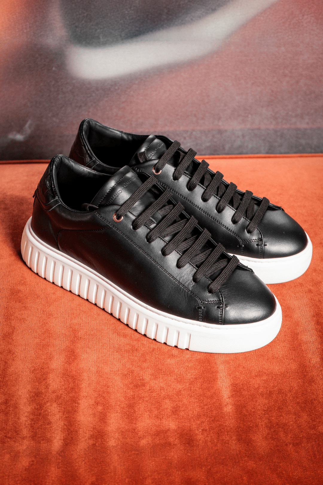Mars | Black - Giuliano Galiano | Handcrafted Luxury Sneakers Made In Italy