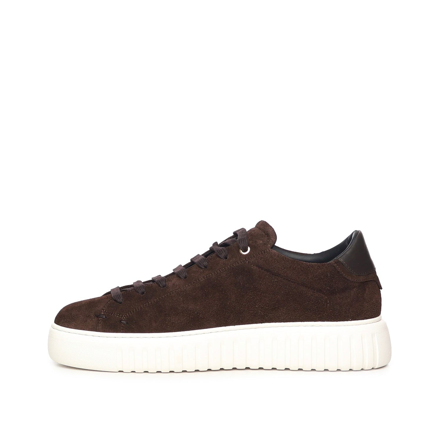 Mars | Suede | Dark Brown - Giuliano Galiano | Handcrafted Luxury Sneakers Made In Italy