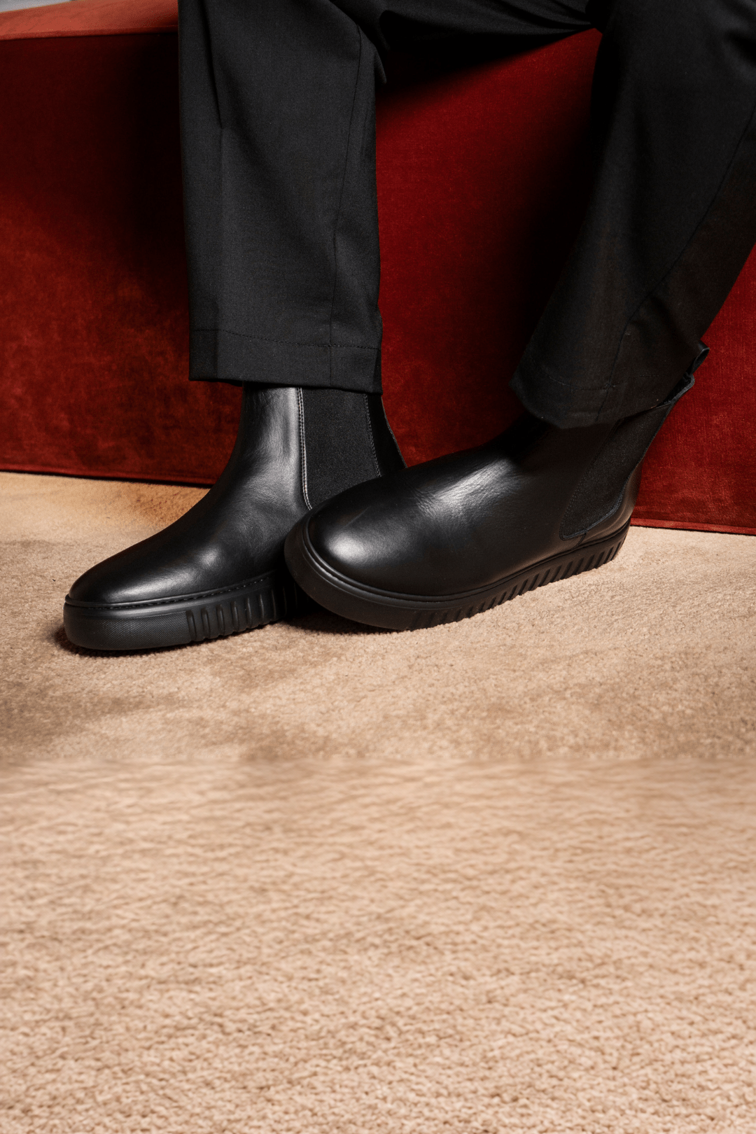 Metis Leather Boots | Black - Giuliano Galiano | Handcrafted Luxury Sneakers Made In Italy