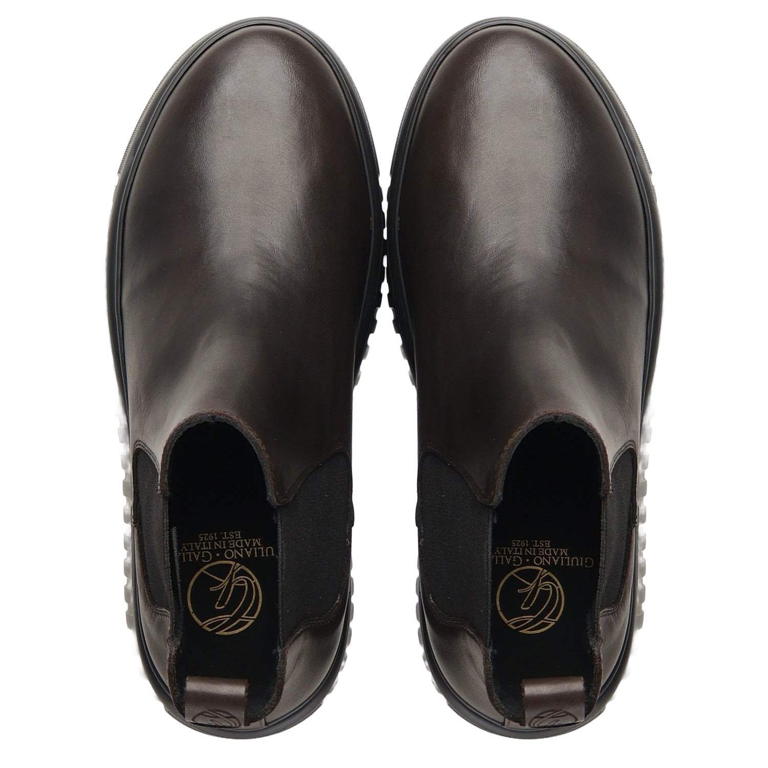 Metis Leather Boots | Dark Brown - Giuliano Galiano | Handcrafted Luxury Sneakers Made In Italy
