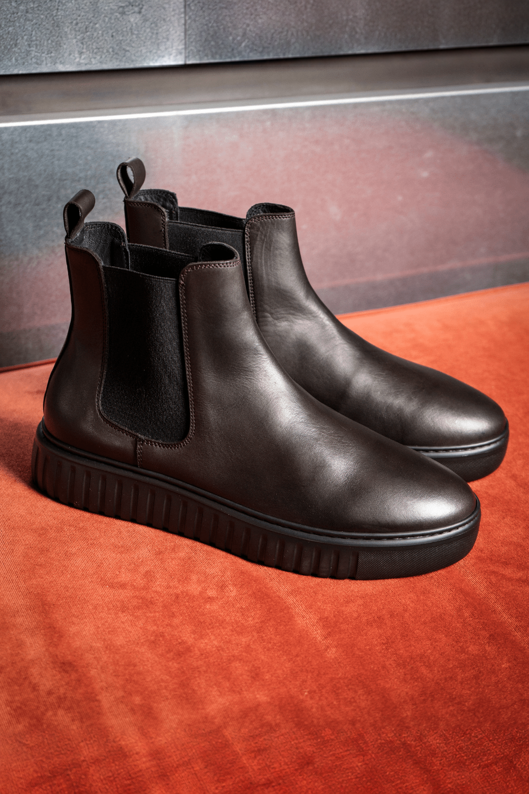 Metis Leather Boots | Dark Brown - Giuliano Galiano | Handcrafted Luxury Sneakers Made In Italy