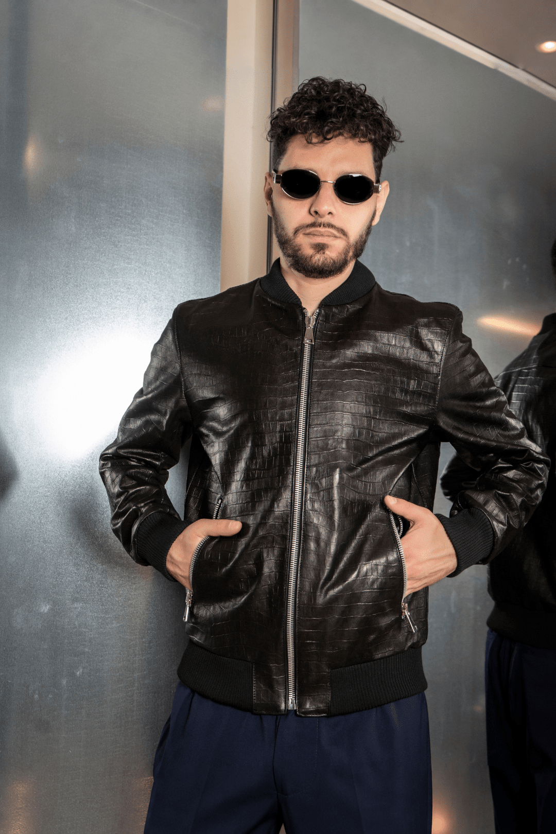 Miami Vice Bomber Croc - Giuliano Galiano | Handcrafted Luxury Sneakers Made In Italy