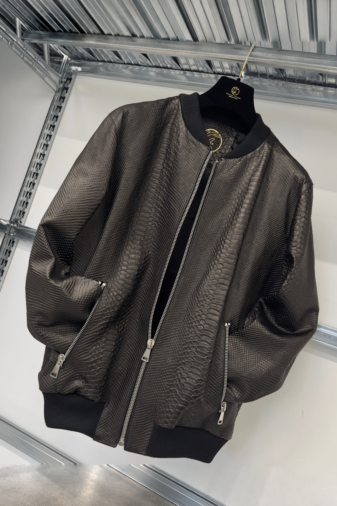 Miami Vice Bomber Python - Giuliano Galiano | Handcrafted Luxury Sneakers Made In Italy