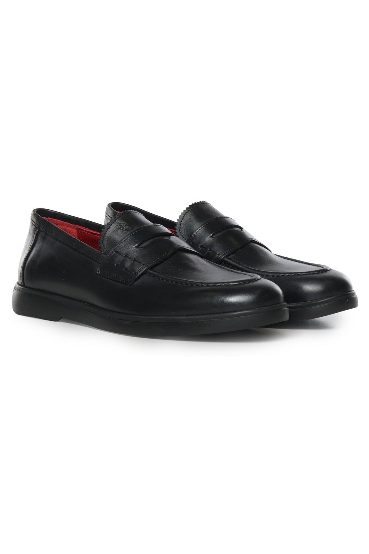 Mocassins Madrid | Black | Leather - Giuliano Galiano | Handcrafted Luxury Sneakers Made In Italy