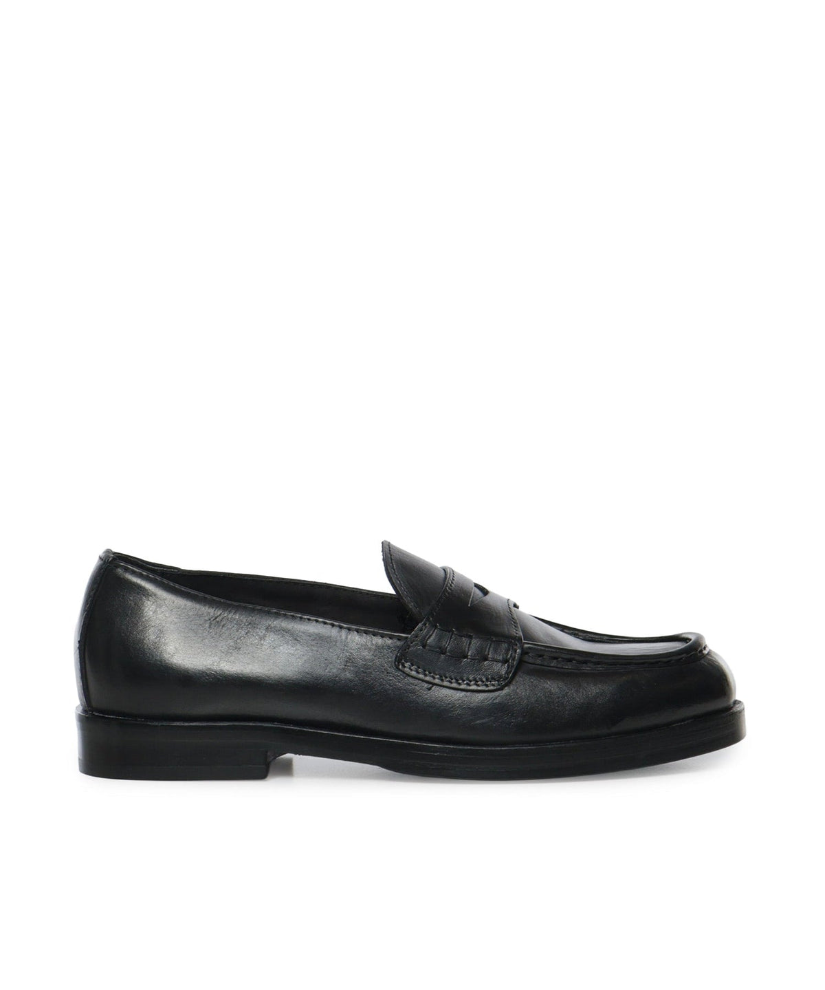 Mocassins Sally | Black | Leather - Giuliano Galiano | Handcrafted Luxury Sneakers Made In Italy