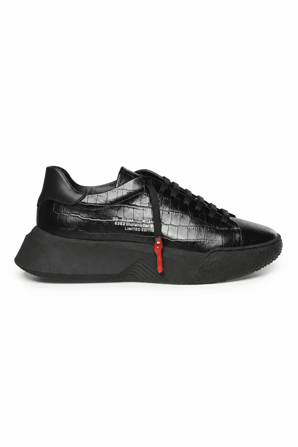 Nemesis 2 | Total Black - Giuliano Galiano | Handcrafted Luxury Sneakers Made In Italy