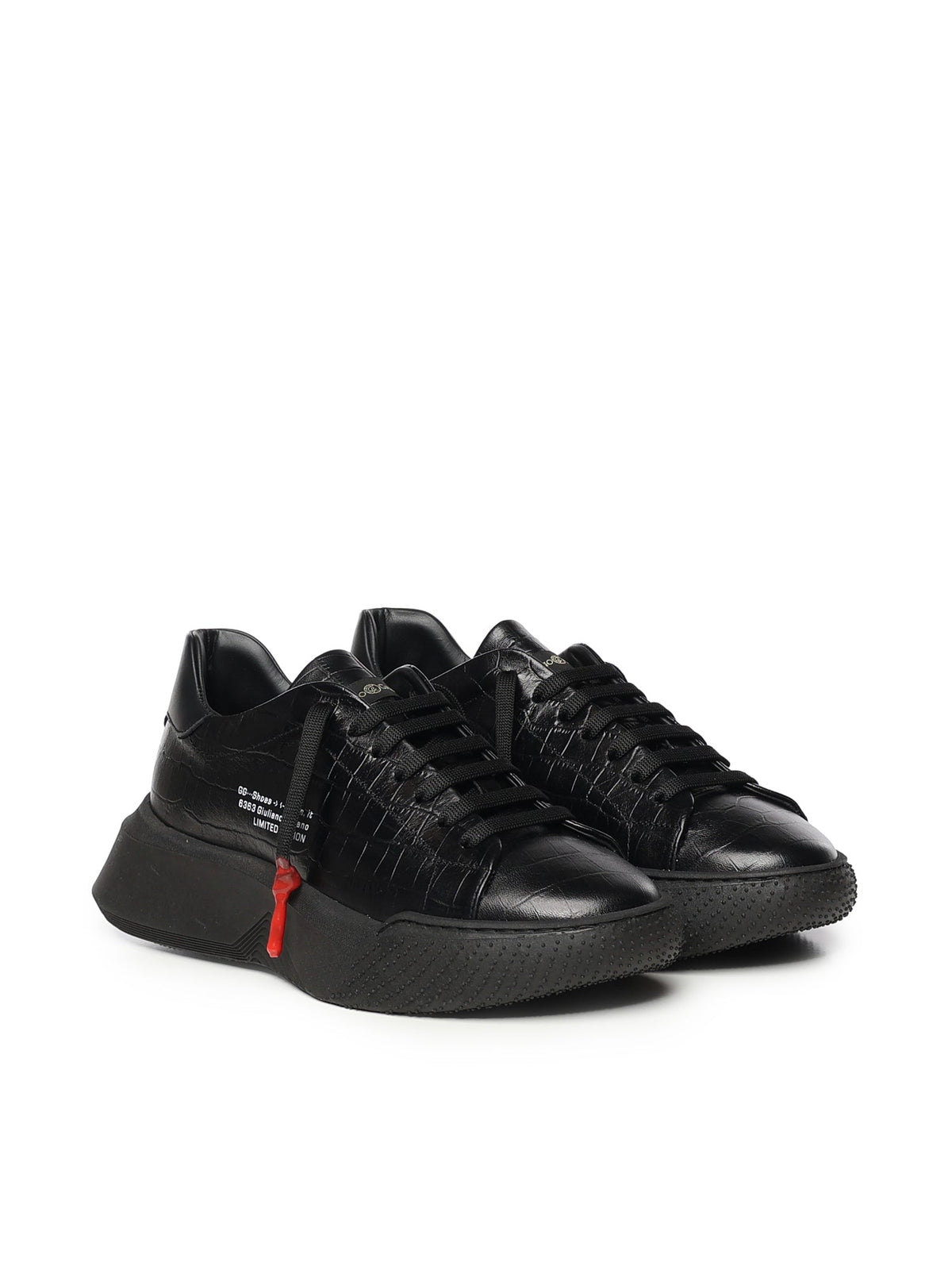 Nemesis 2 | Total Black - Giuliano Galiano | Handcrafted Luxury Sneakers Made In Italy