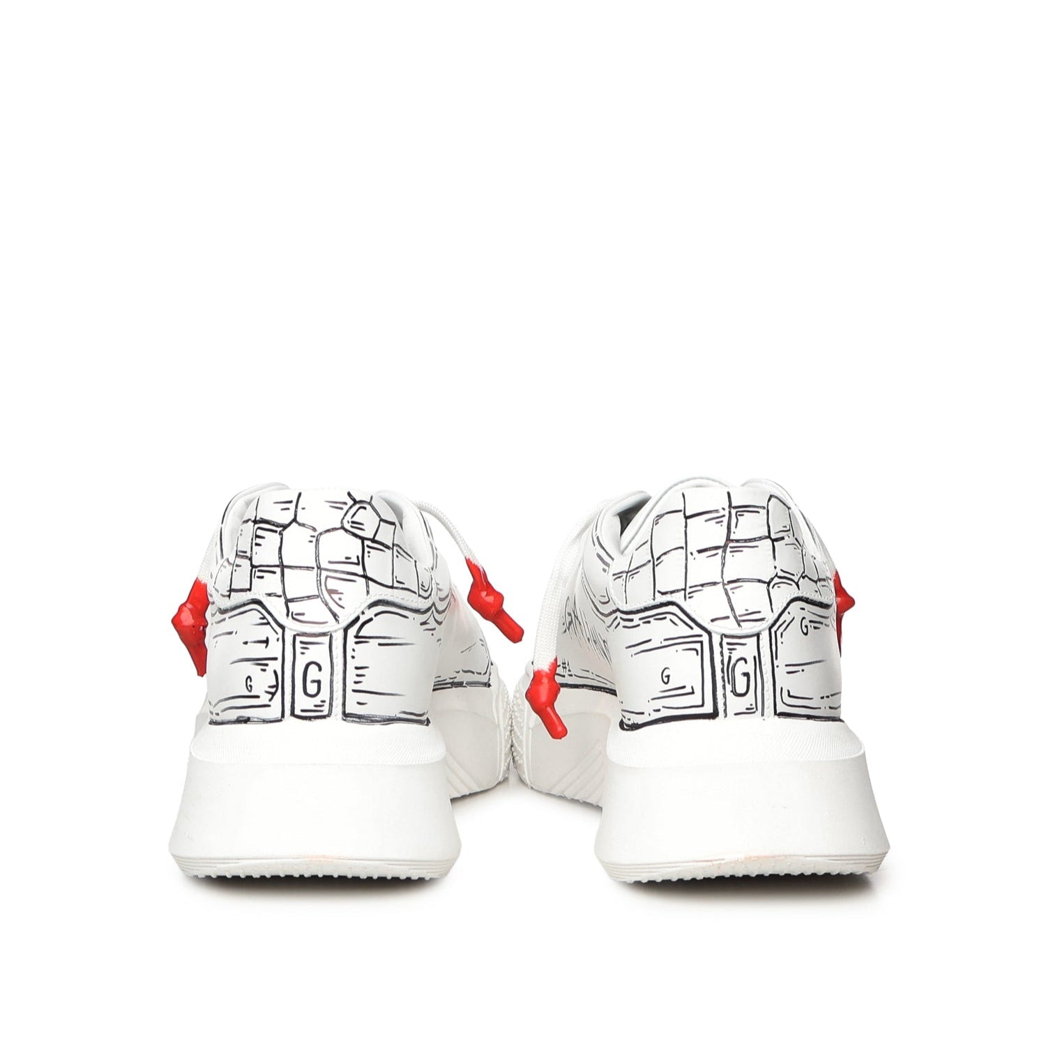 Nemesis 2.0 Limited Edition Cartoon - Giuliano Galiano | Handcrafted Luxury Sneakers Made In Italy