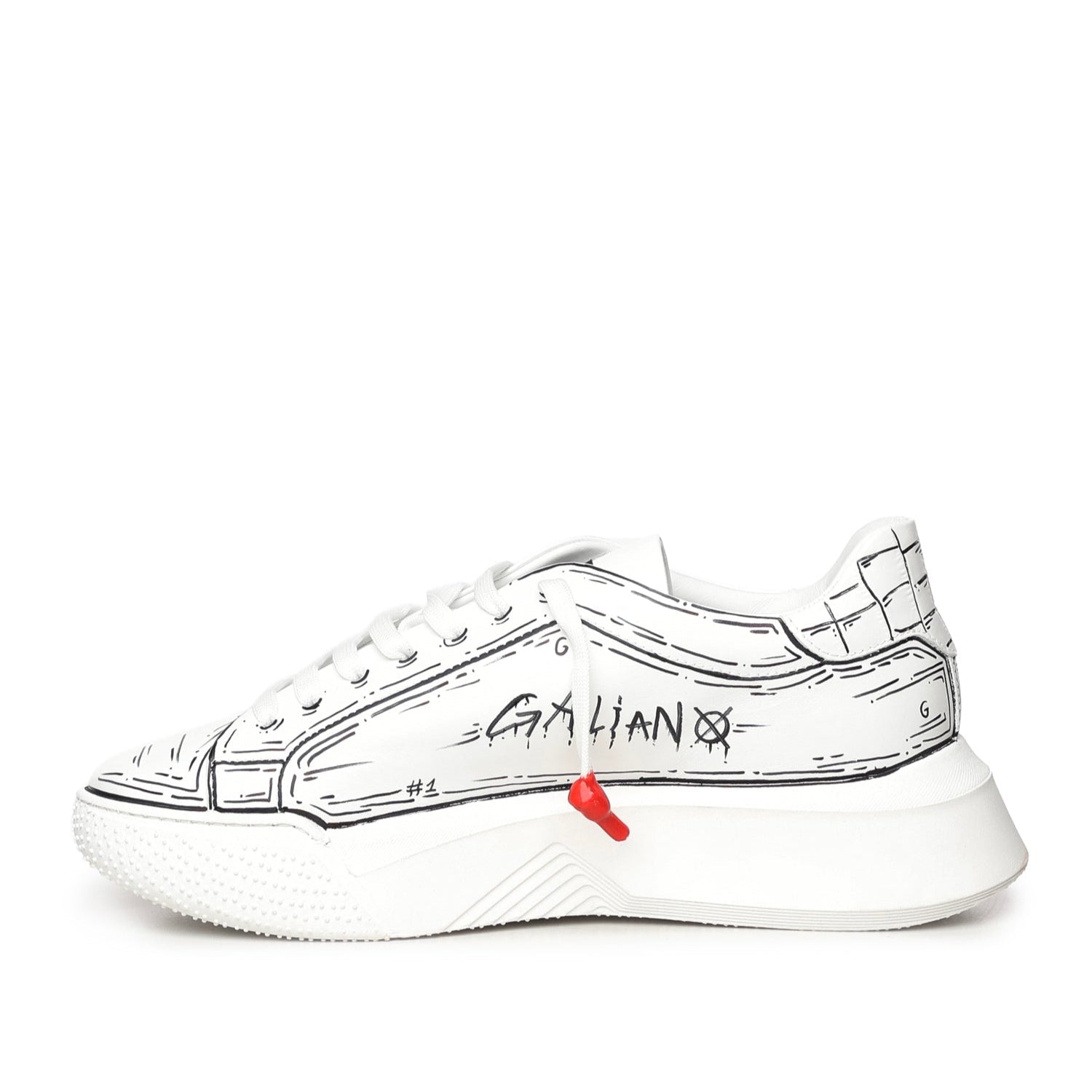 Nemesis 2.0 Limited Edition Cartoon - Giuliano Galiano | Handcrafted Luxury Sneakers Made In Italy