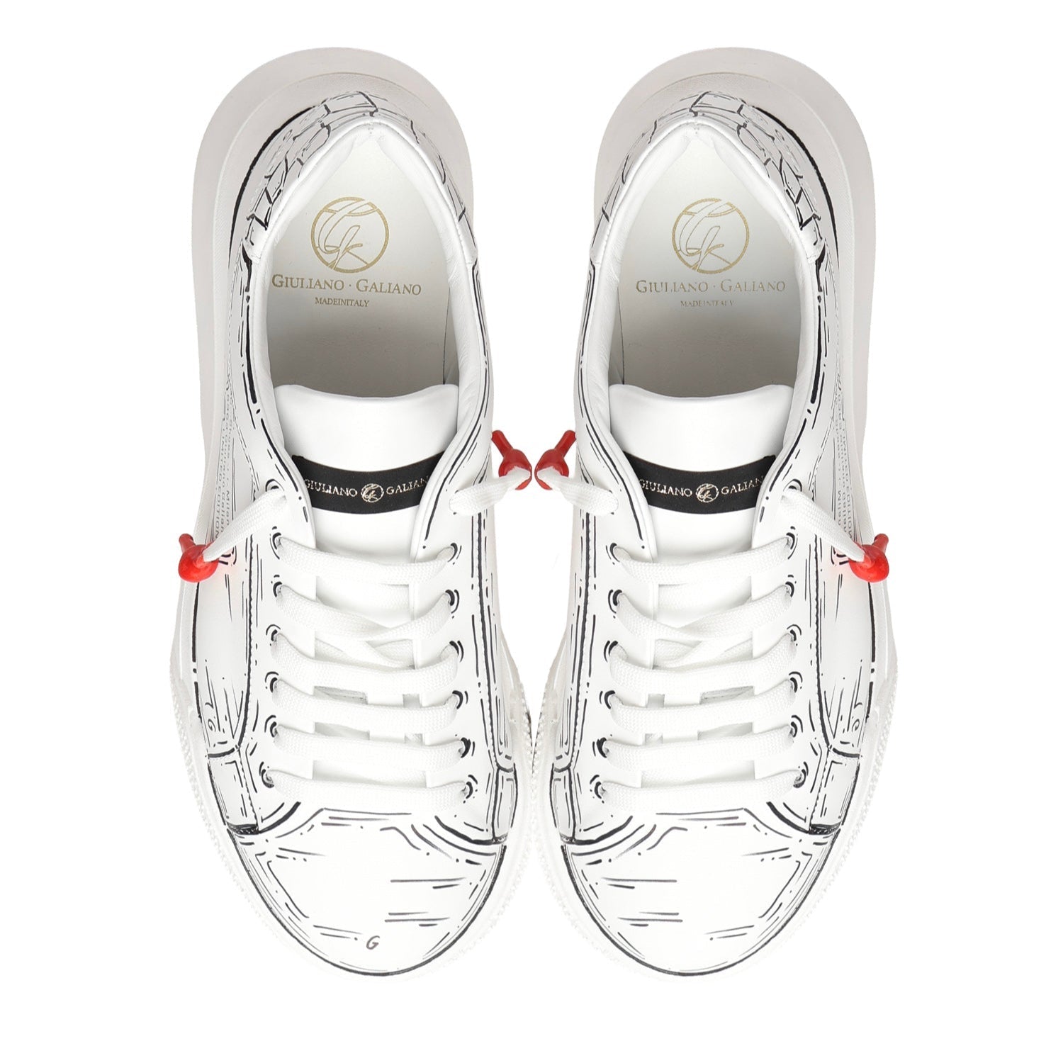 Nemesis 2.0 Limited Edition Cartoon - Giuliano Galiano | Handcrafted Luxury Sneakers Made In Italy