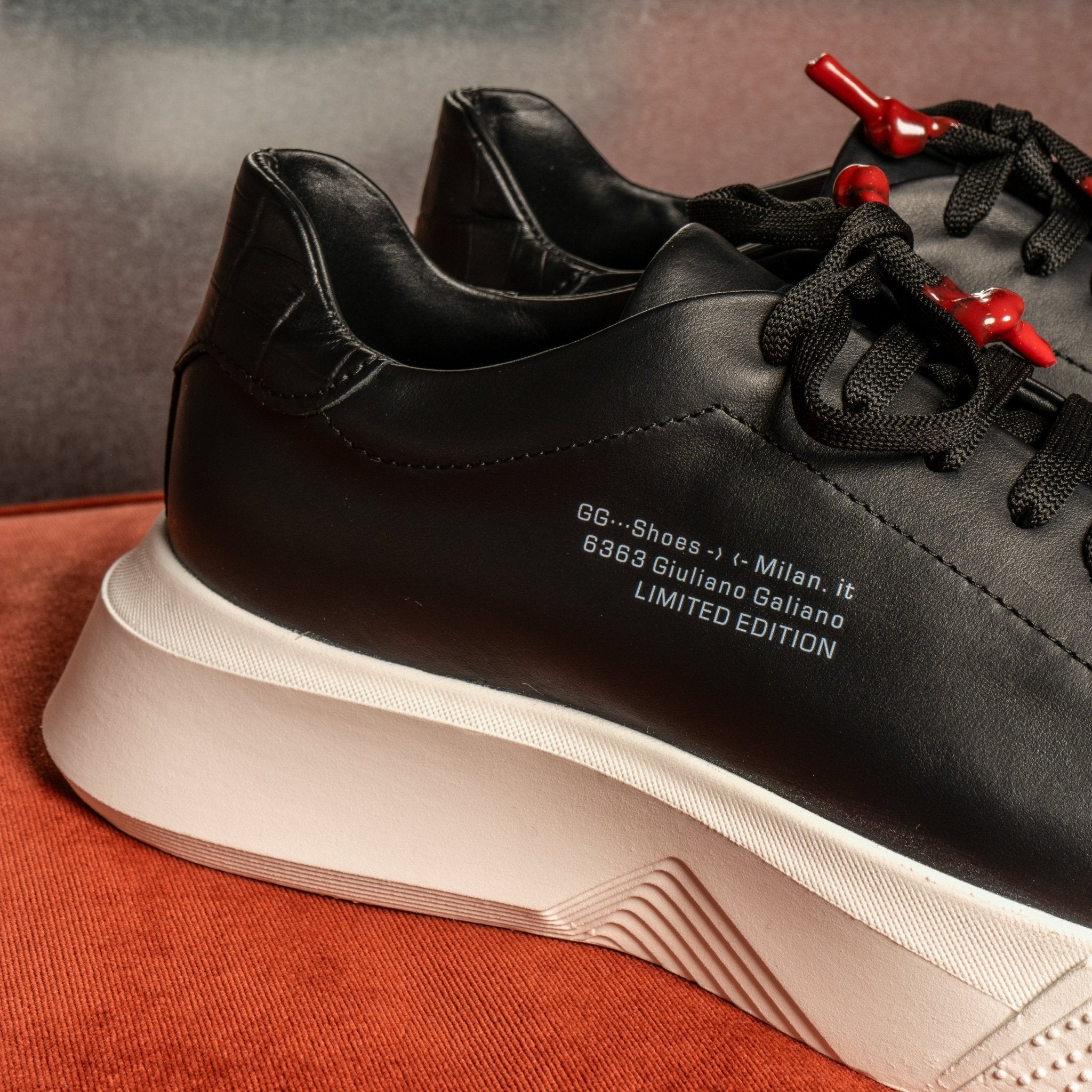 Nemesis Black | Limited for Jason Derulo 6363 - Giuliano Galiano | Handcrafted Luxury Sneakers Made In Italy