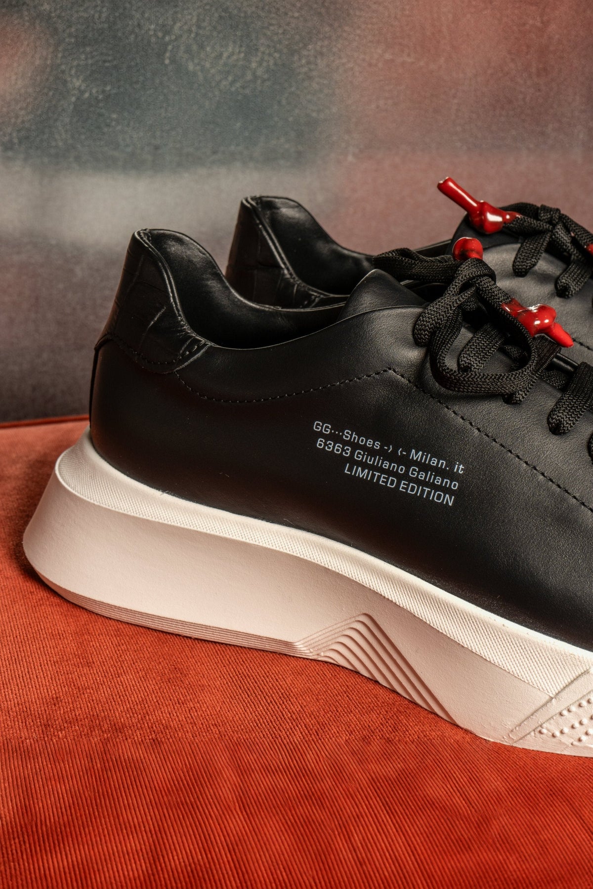 Nemesis Black | Limited for Jason Derulo 6363 - Giuliano Galiano | Handcrafted Luxury Sneakers Made In Italy