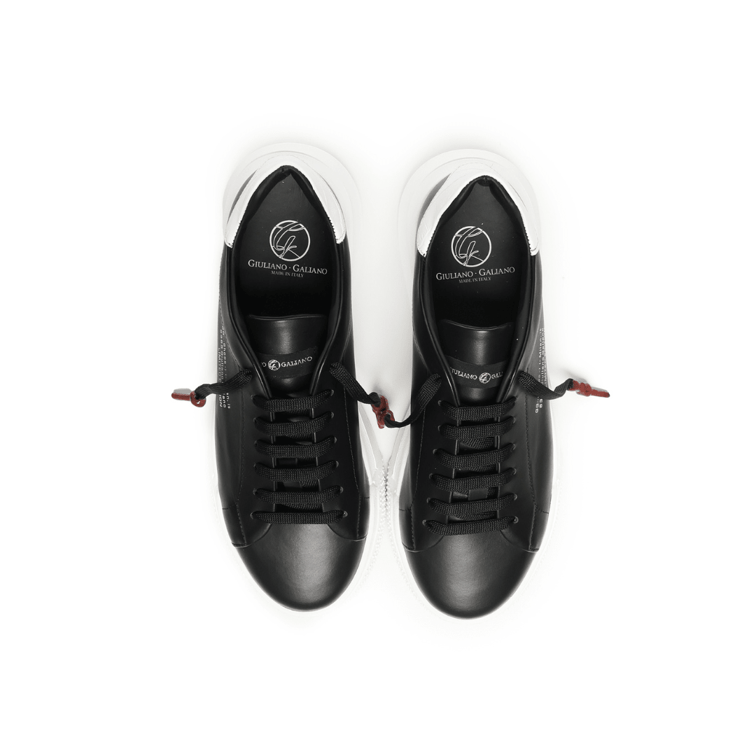 Nemesis | Black & White - Giuliano Galiano | Handcrafted Luxury Sneakers Made In Italy