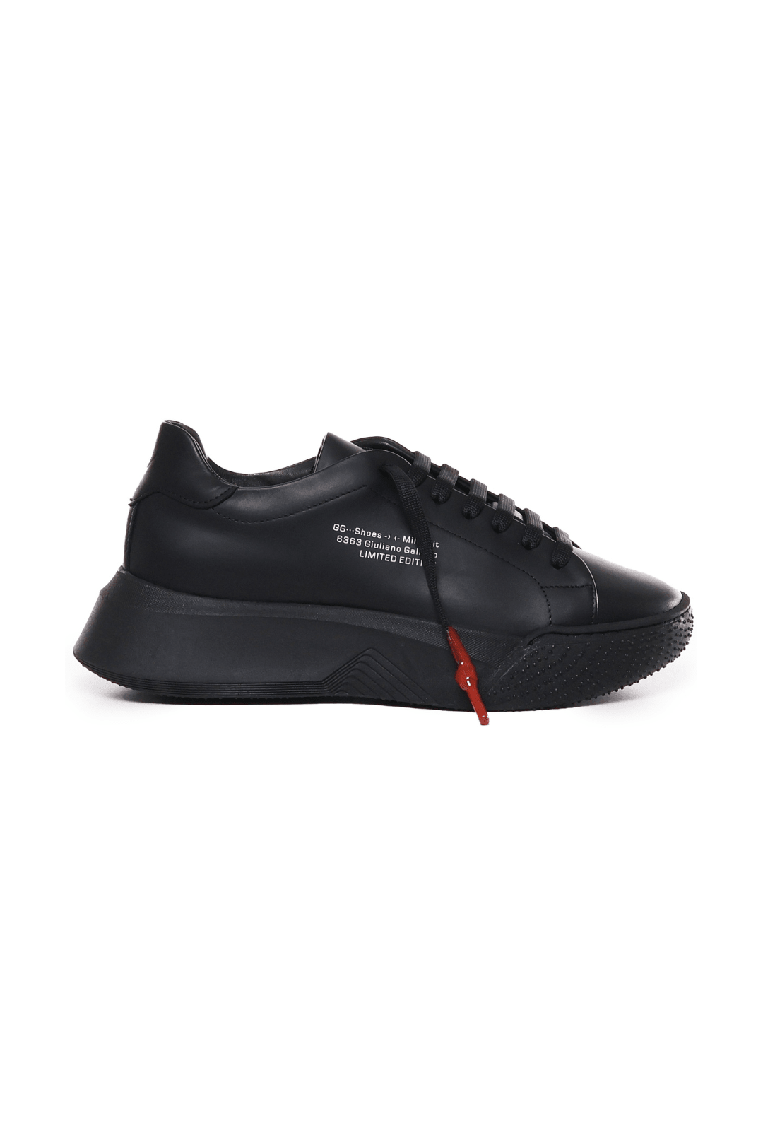 Nemesis Total Black - Giuliano Galiano | Handcrafted Luxury Sneakers Made In Italy