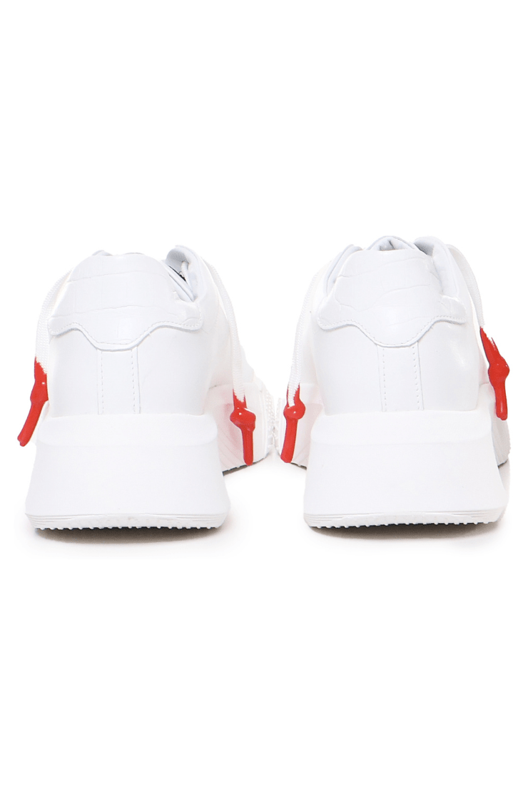 Nemesis White Leather Limited - Giuliano Galiano | Handcrafted Luxury Sneakers Made In Italy