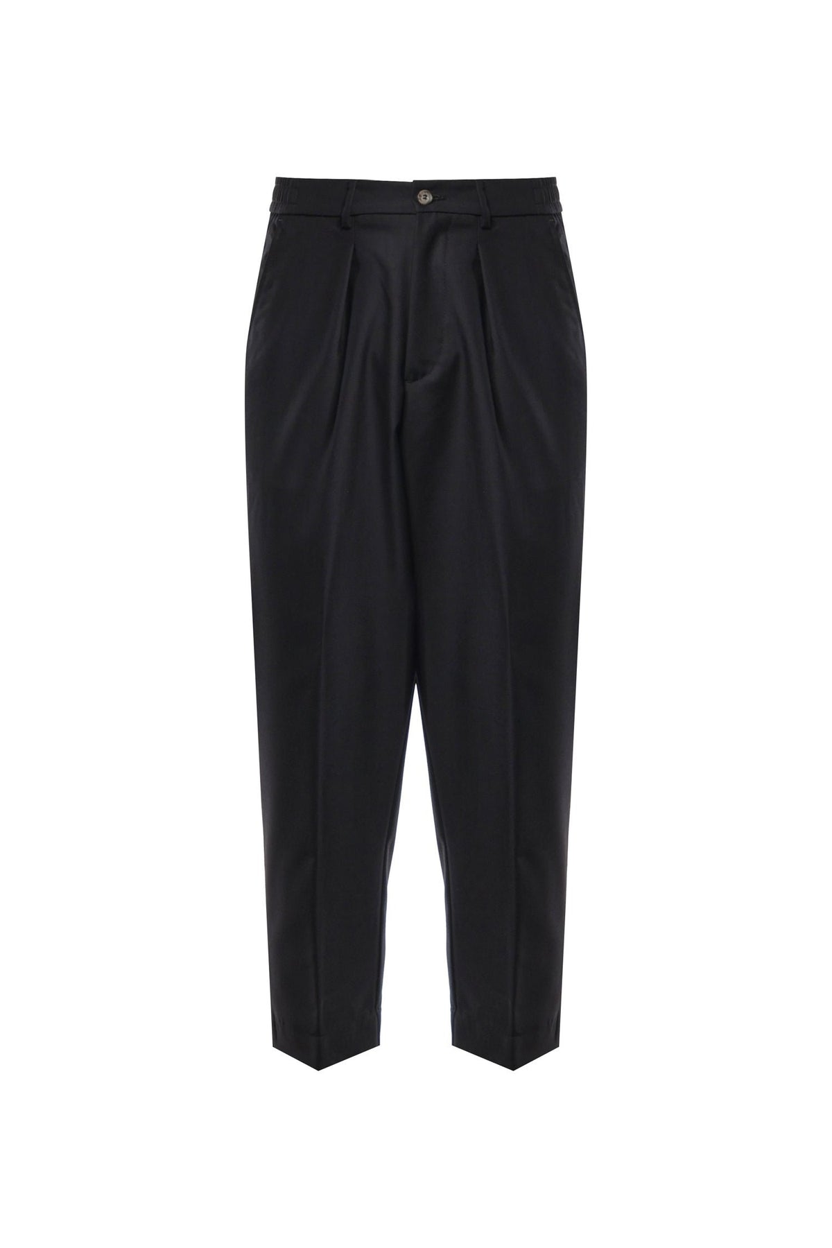 Pants | Hans | Black - Giuliano Galiano | Handcrafted Luxury Sneakers Made In Italy