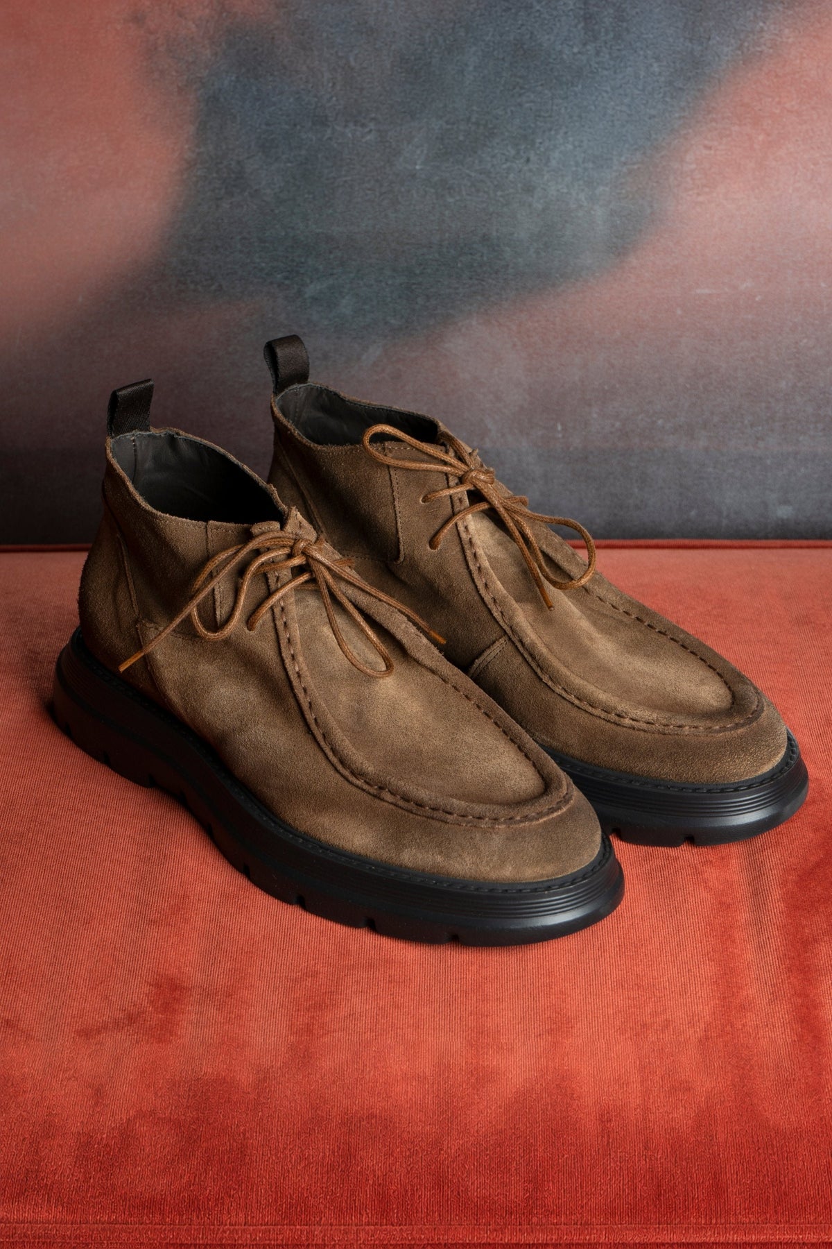 Polacchine Caviar | Brown | In suede - Giuliano Galiano | Handcrafted Luxury Sneakers Made In Italy