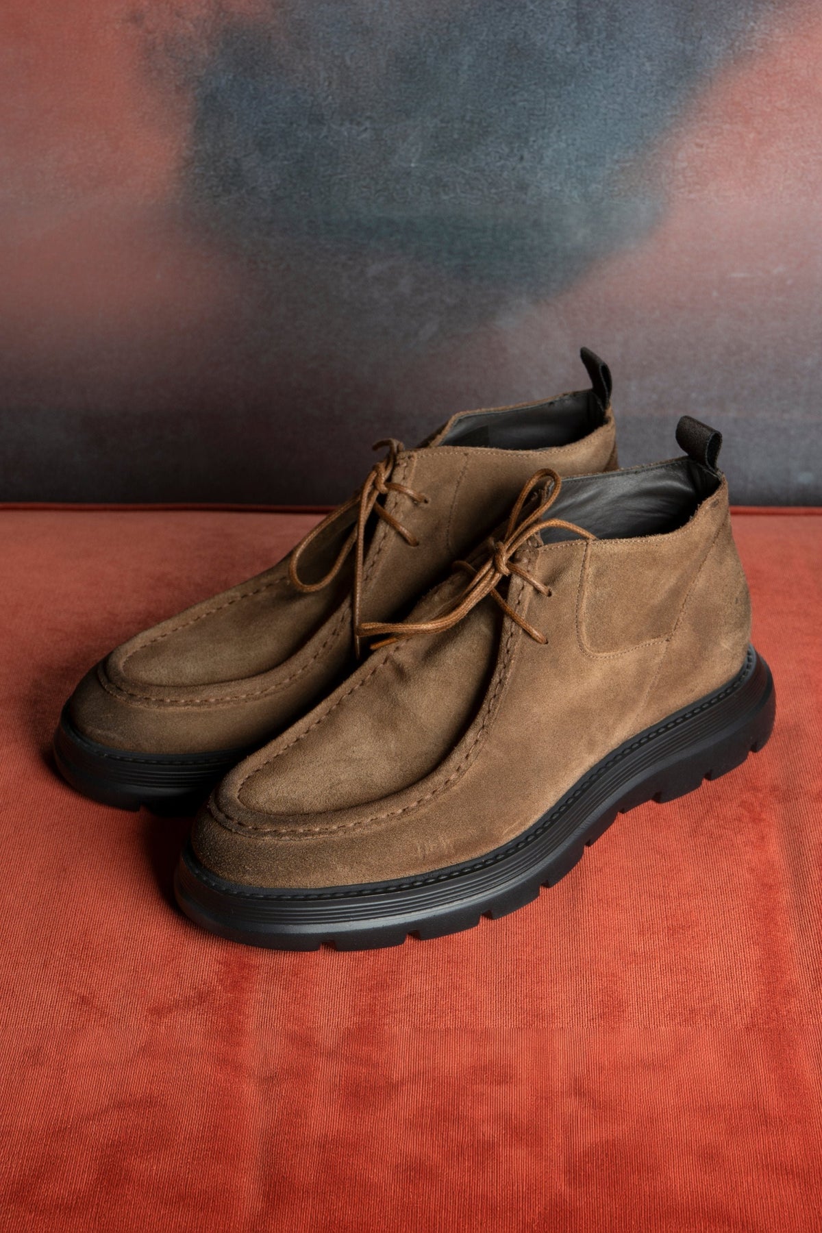 Polacchine Caviar | Brown | In suede - Giuliano Galiano | Handcrafted Luxury Sneakers Made In Italy