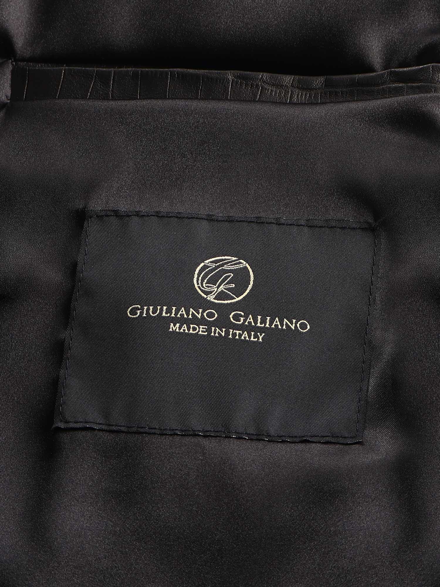 Push It leather jacket - Giuliano Galiano | Handcrafted Luxury Sneakers Made In Italy