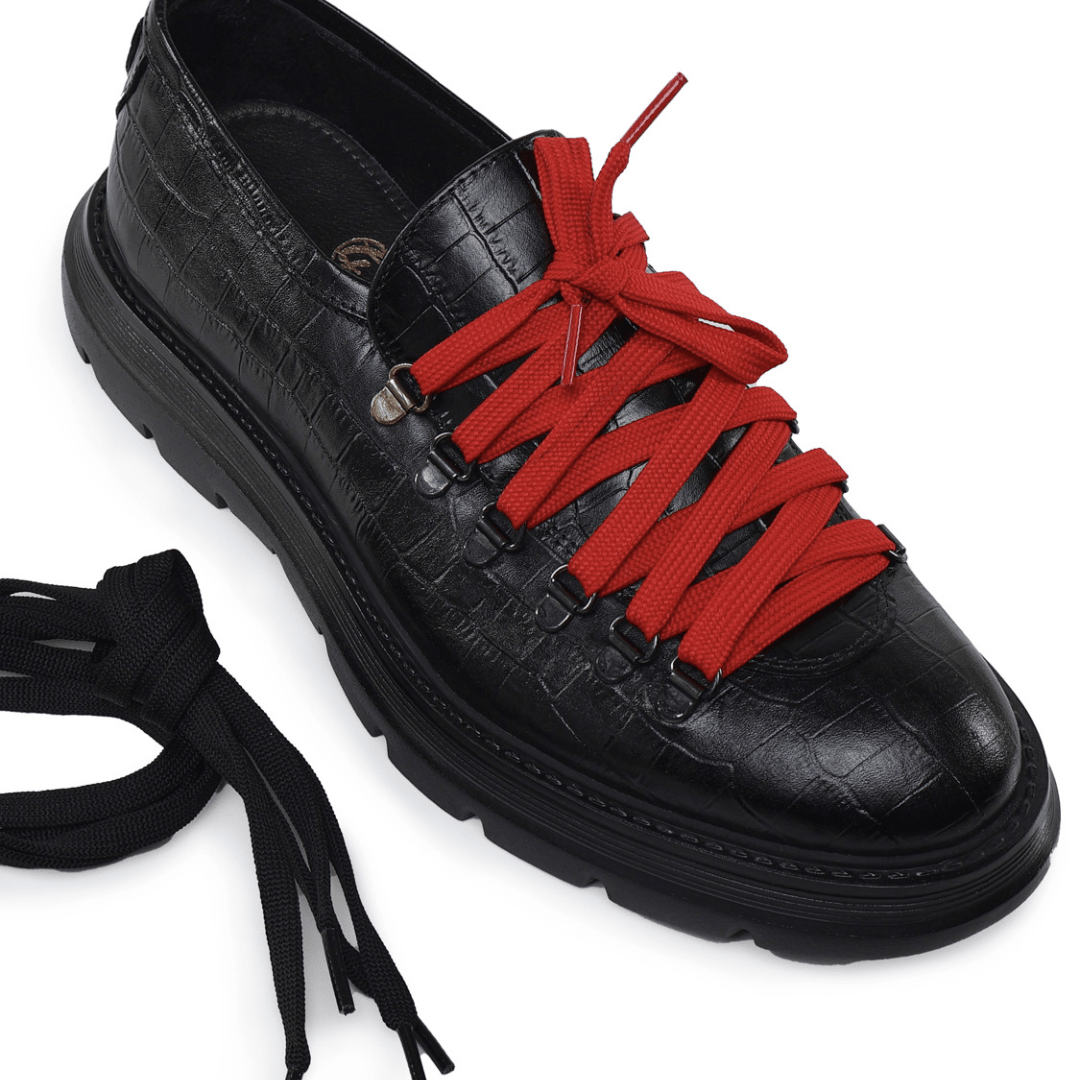 Pyso Mocassins | Black | Leather - Giuliano Galiano | Handcrafted Luxury Sneakers Made In Italy