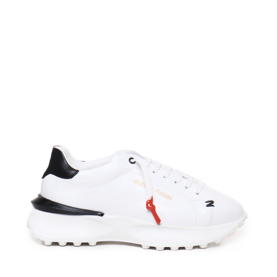 Raptor 1 | White Black - Giuliano Galiano | Handcrafted Luxury Sneakers Made In Italy