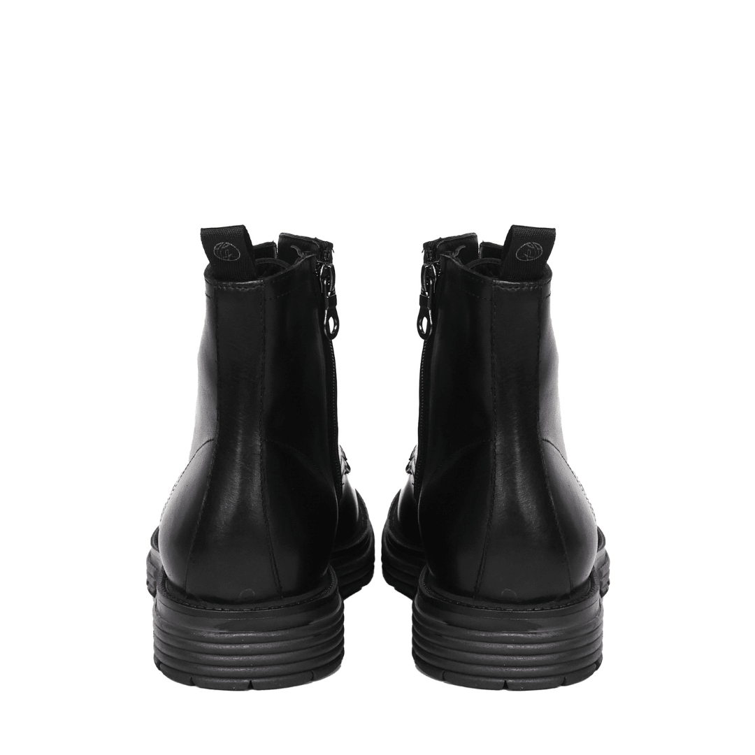 Rare Ankle Boots | Black - Giuliano Galiano | Handcrafted Luxury Sneakers Made In Italy