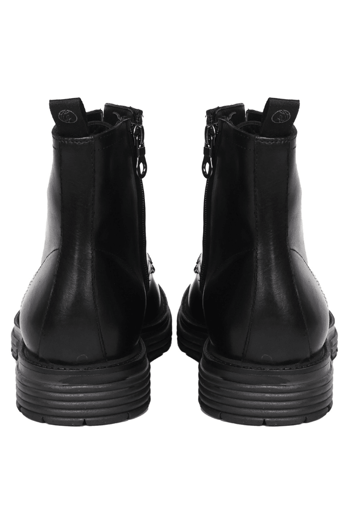 Rare Ankle Boots | Black - Giuliano Galiano | Handcrafted Luxury Sneakers Made In Italy