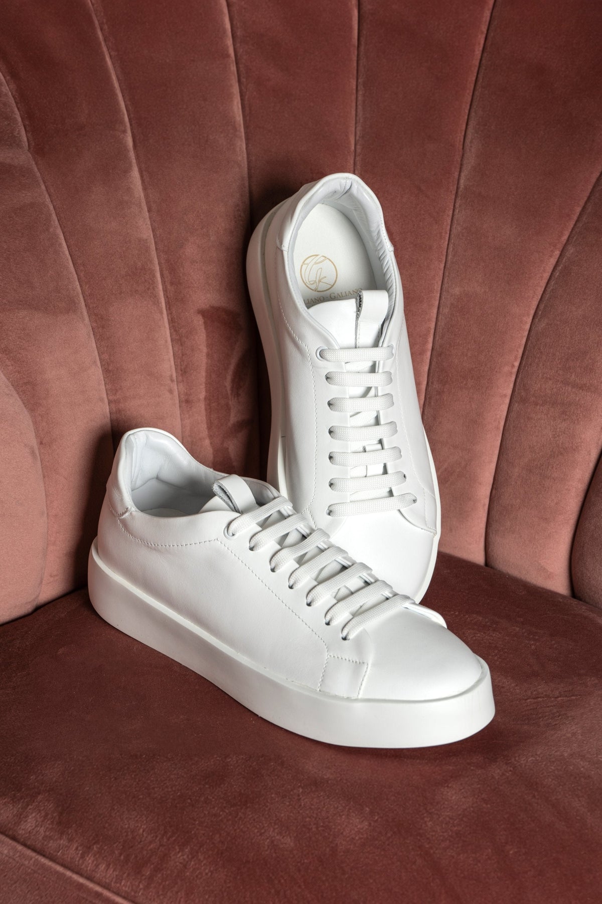 Road | White - Giuliano Galiano | Handcrafted Luxury Sneakers Made In Italy