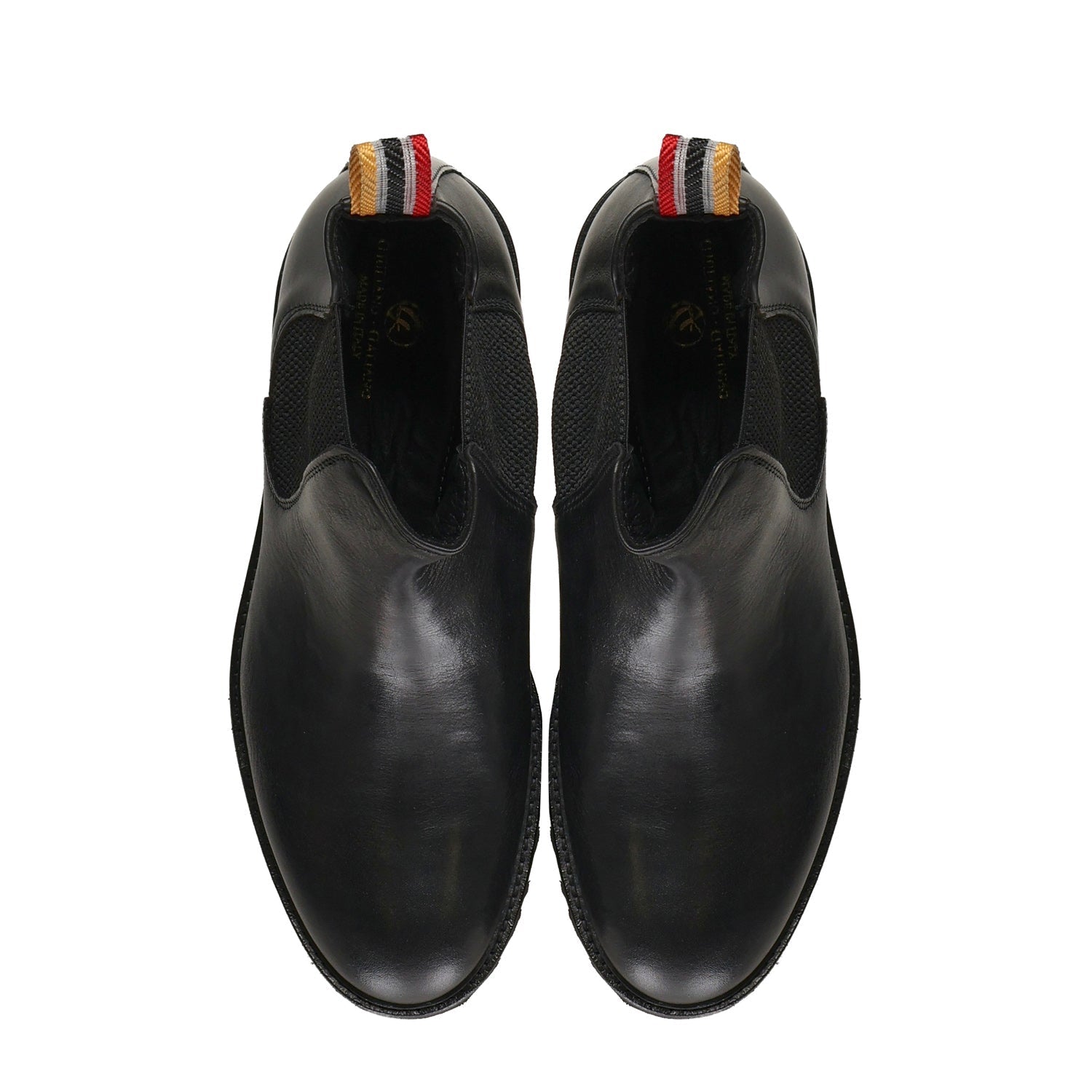 Sergio Ankle Boots | Black - Giuliano Galiano | Handcrafted Luxury Sneakers Made In Italy