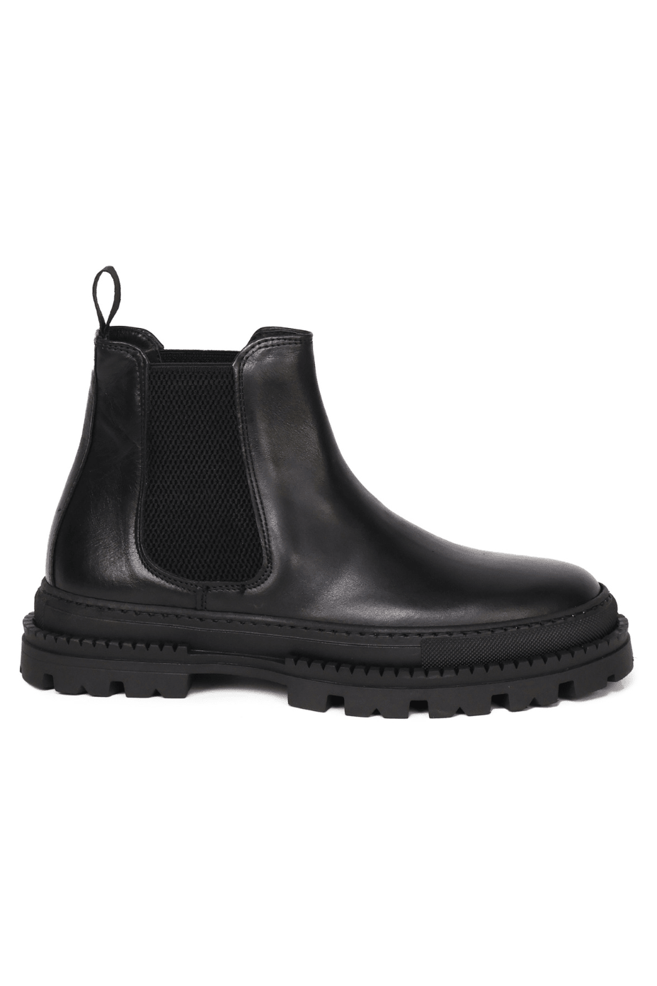 Sergio Leather Boots | Black | In Suede - Giuliano Galiano | Handcrafted Luxury Sneakers Made In Italy