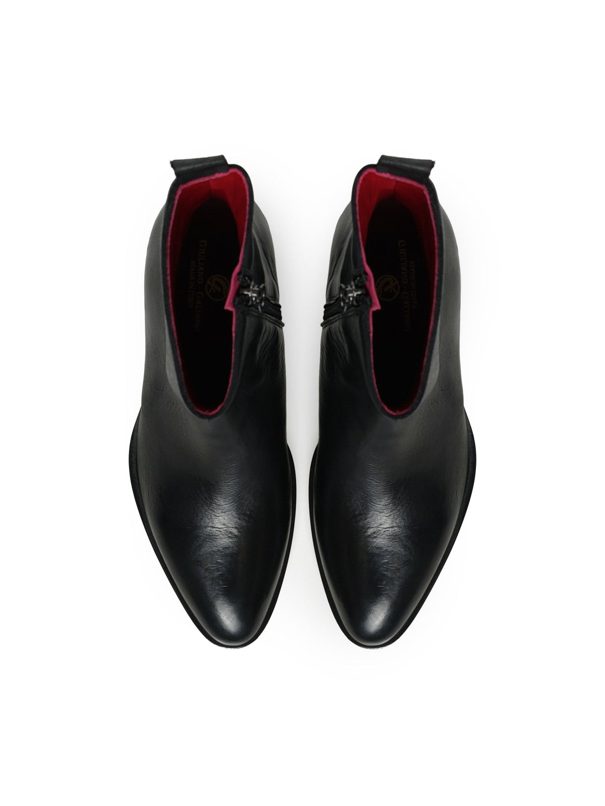 Simon Ankle boots| Black - Giuliano Galiano | Handcrafted Luxury Sneakers Made In Italy