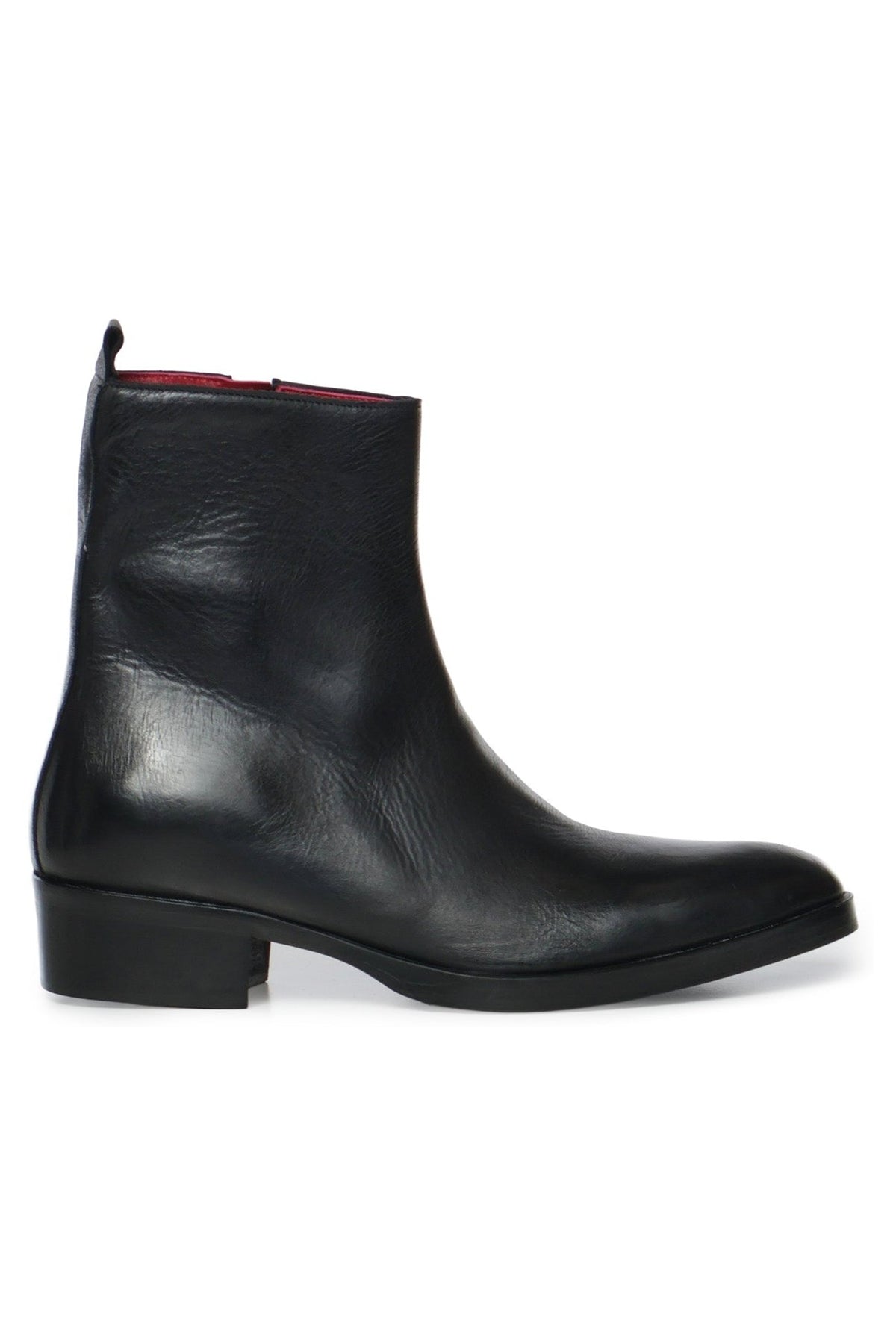 Simon Ankle boots| Black - Giuliano Galiano | Handcrafted Luxury Sneakers Made In Italy