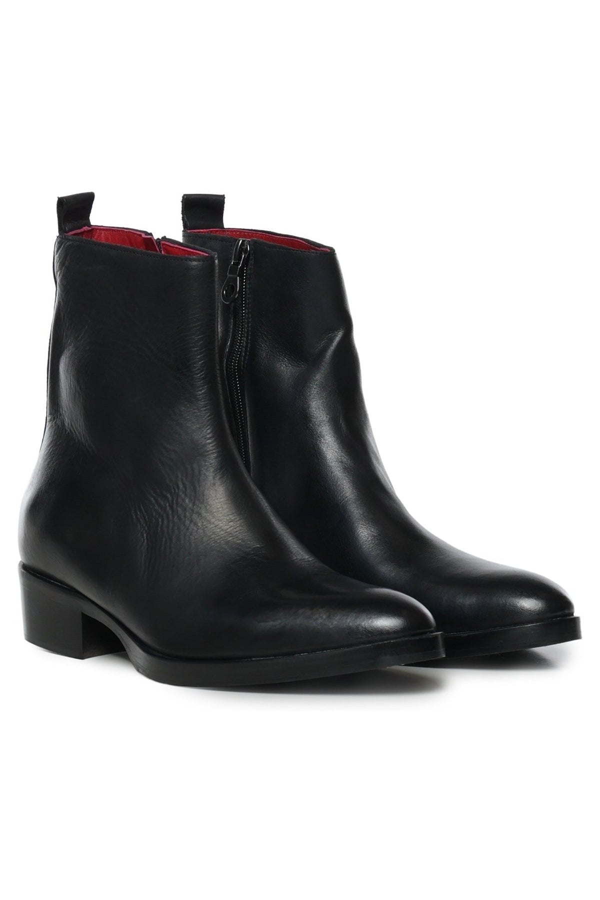Simon Ankle boots| Black - Giuliano Galiano | Handcrafted Luxury Sneakers Made In Italy