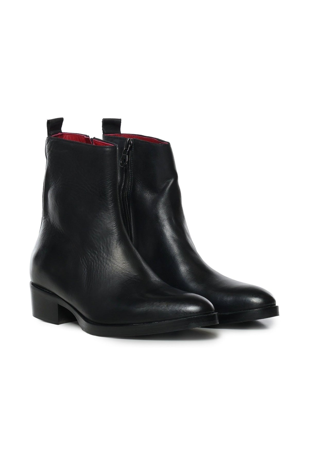 Simon Ankle boots| Black - Giuliano Galiano | Handcrafted Luxury Sneakers Made In Italy