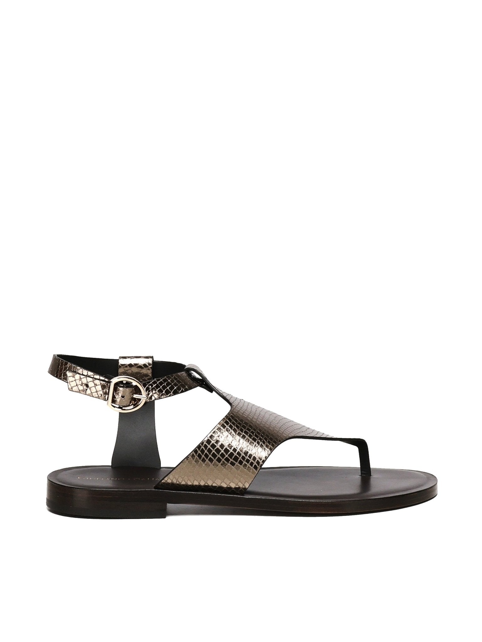 Sissy Sandals | Black - Giuliano Galiano | Handcrafted Luxury Sneakers Made In Italy